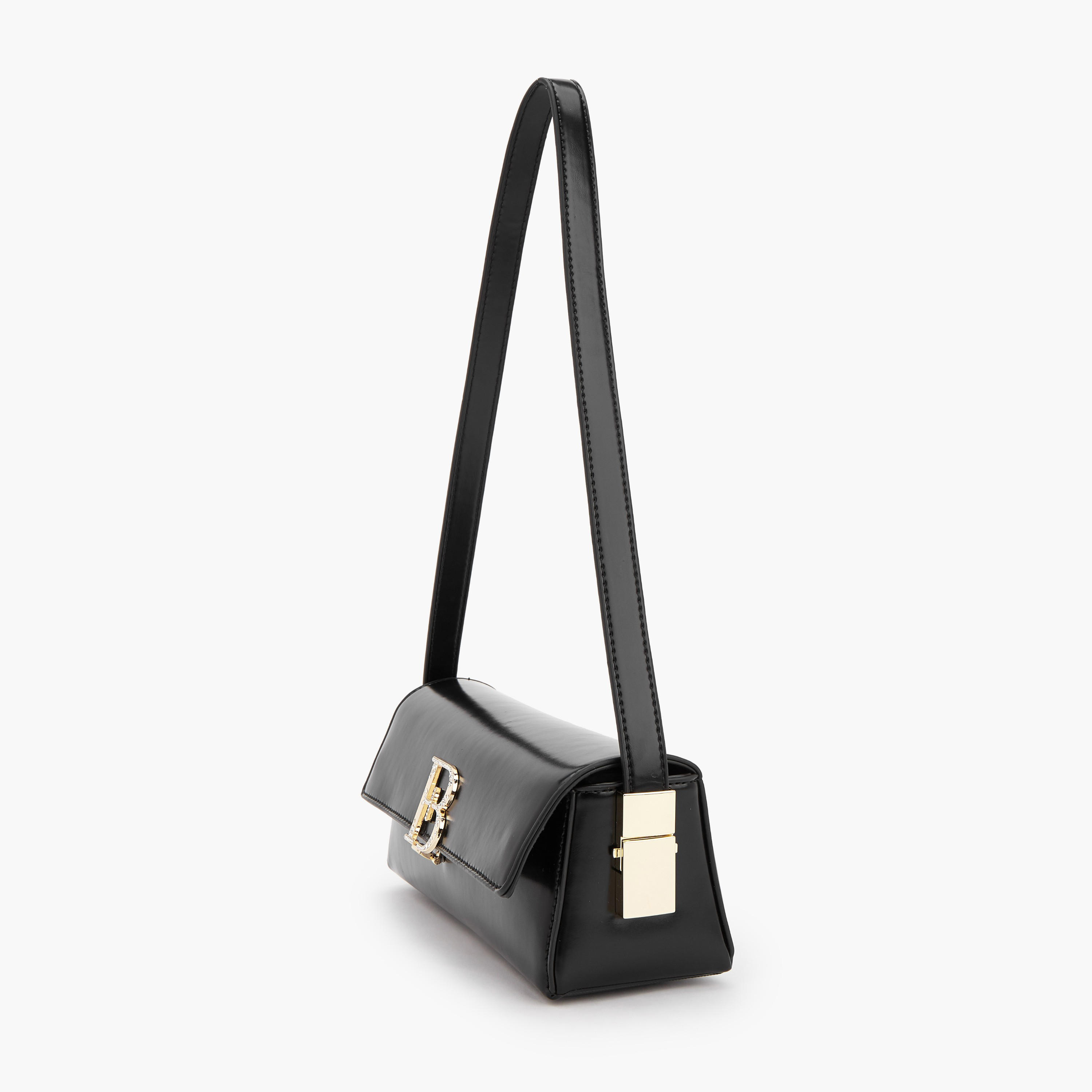Flora Bella Solid Shoulder Bag with Flap Closure-women-bagsandwallets-handbags-image-5