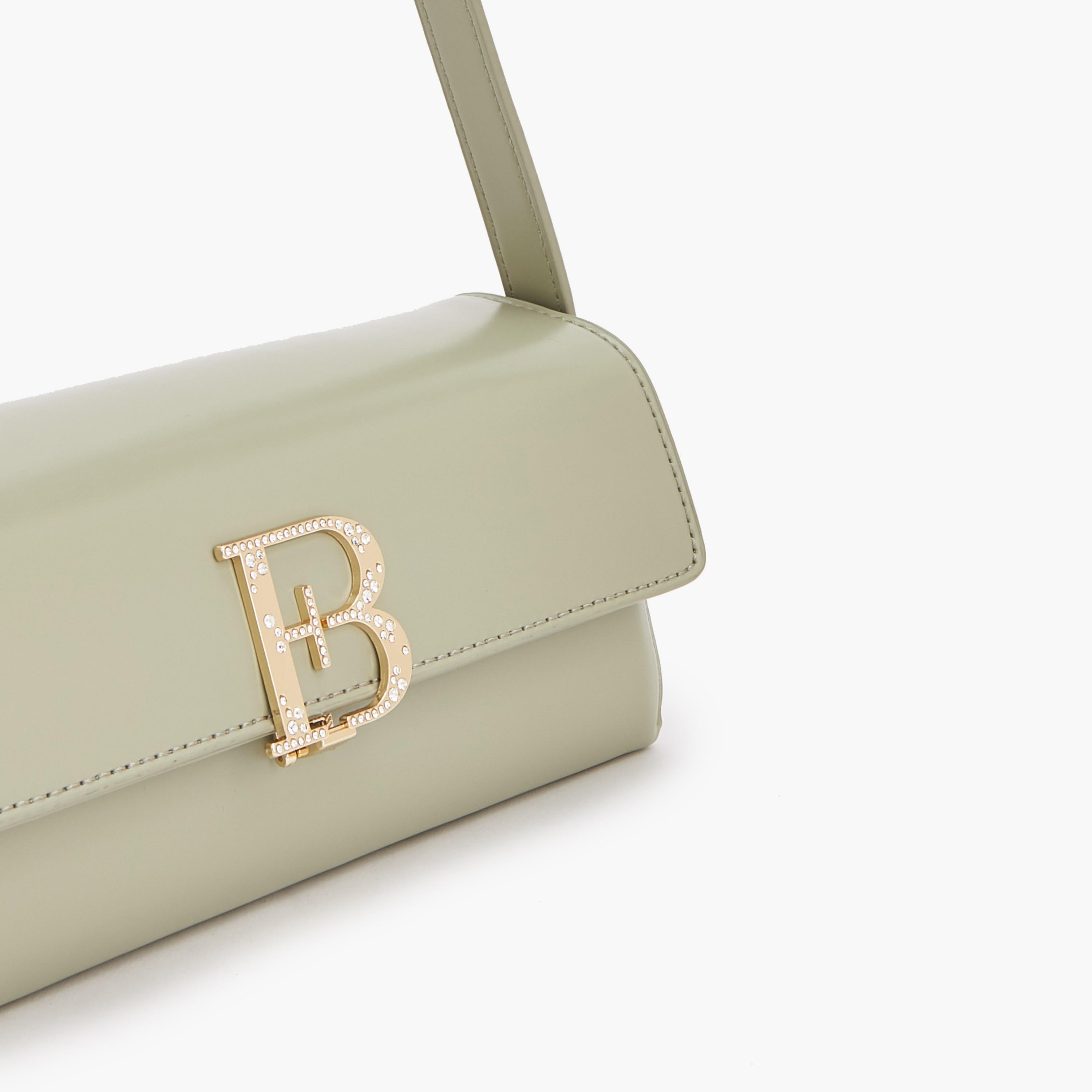 Flora Bella Solid Shoulder Bag with Flap Closure-women-bagsandwallets-handbags-image-3