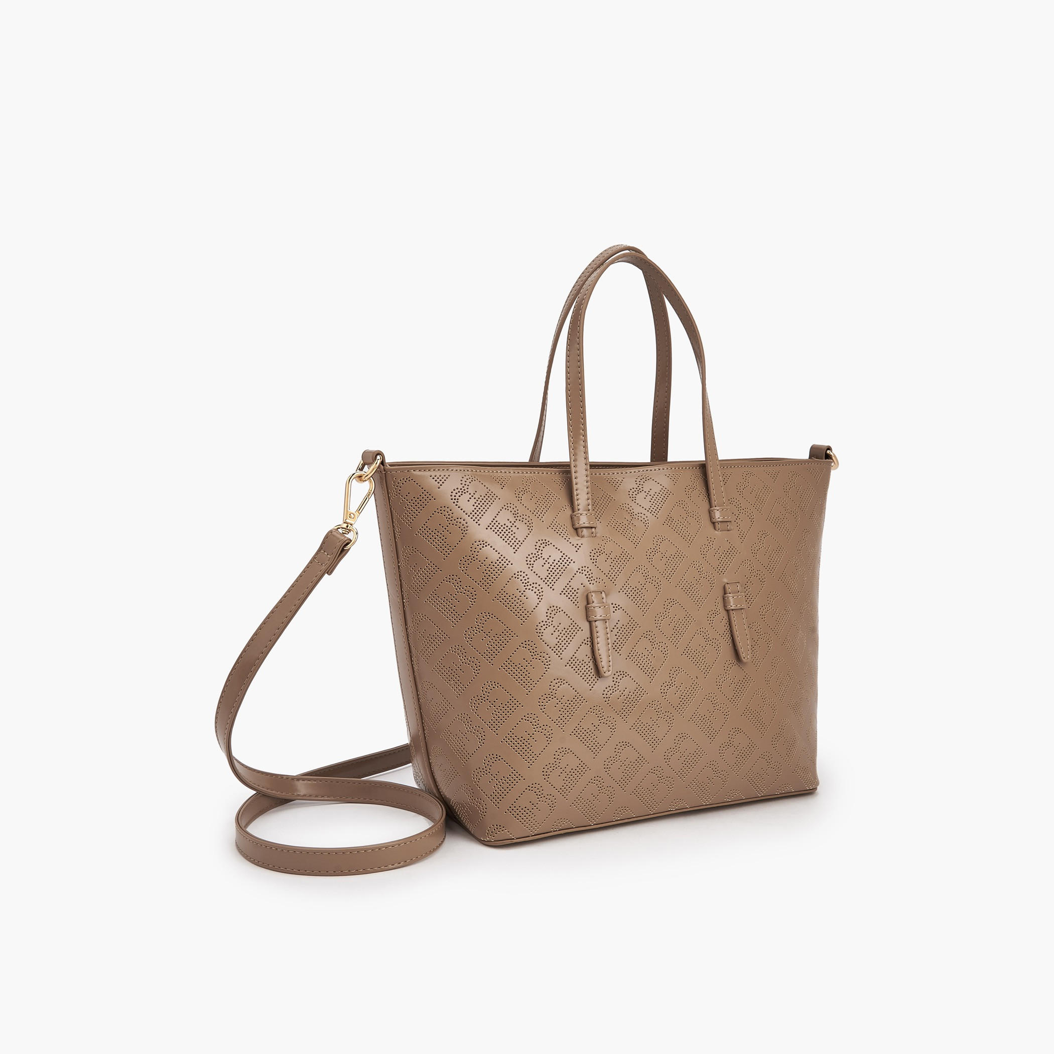 Flora Bella Laser Cut Tote Bag with Detachable Shoulder Strap-women-bagsandwallets-handbags-image-3