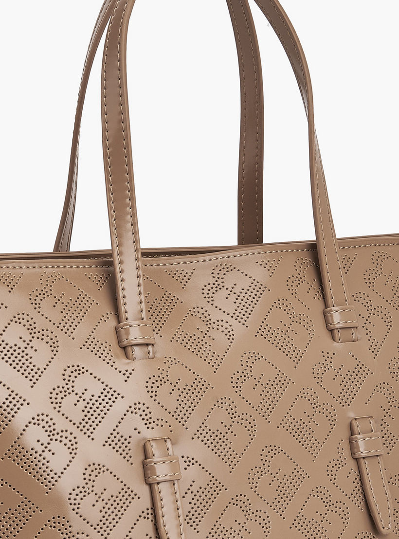 Flora Bella Laser Cut Tote Bag with Detachable Shoulder Strap-women-bagsandwallets-handbags-image-4