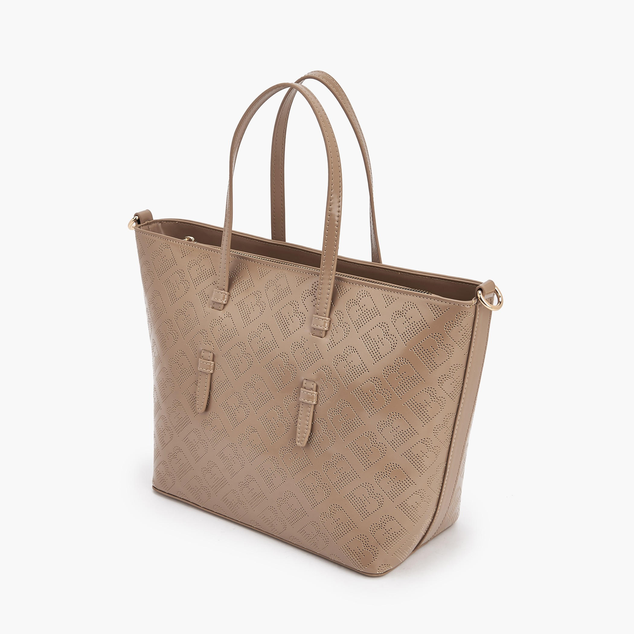 Flora Bella Laser Cut Tote Bag with Detachable Shoulder Strap-women-bagsandwallets-handbags-image-5