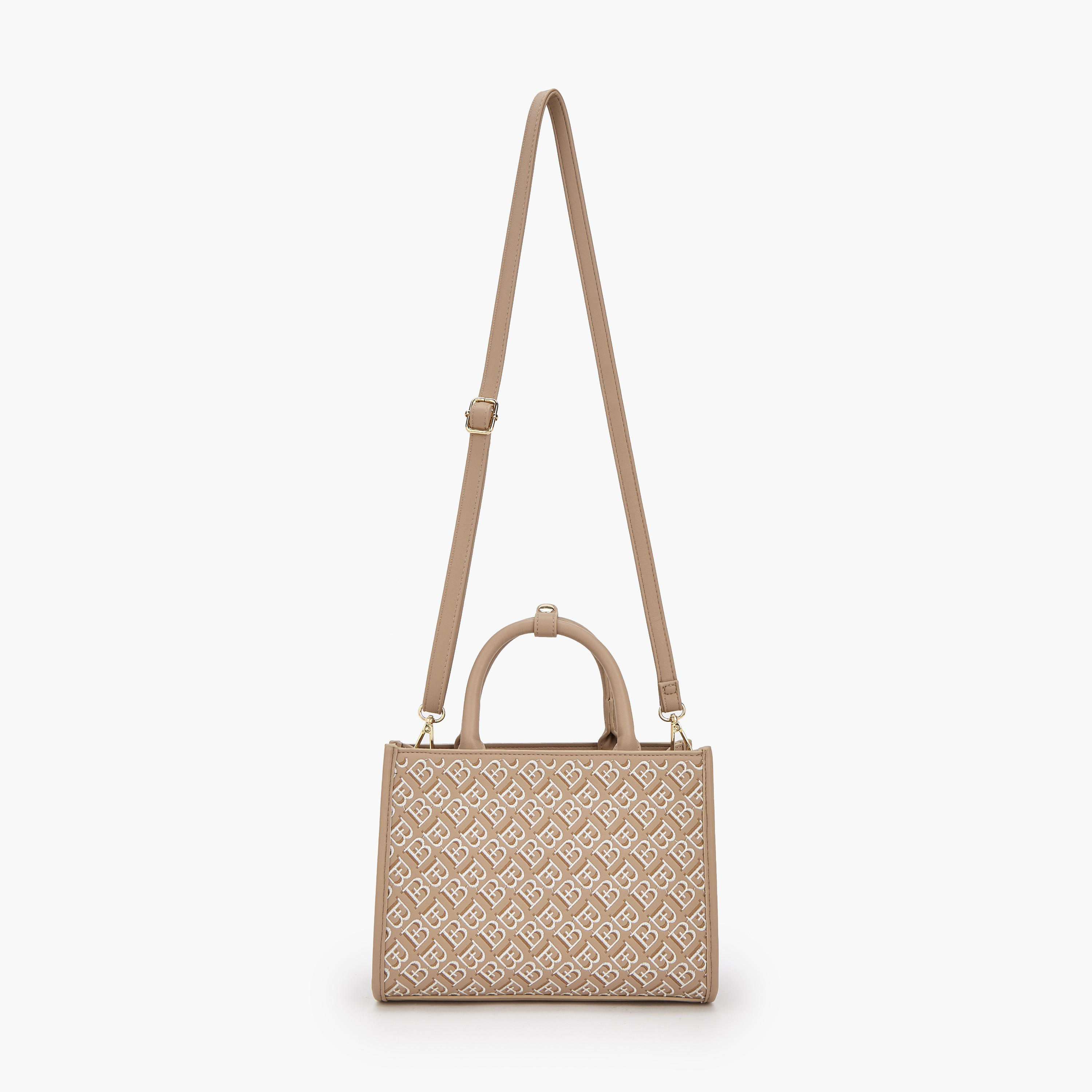 Flora Bella Monogram Tote Bag with Double Handles-women-bagsandwallets-handbags-image-2
