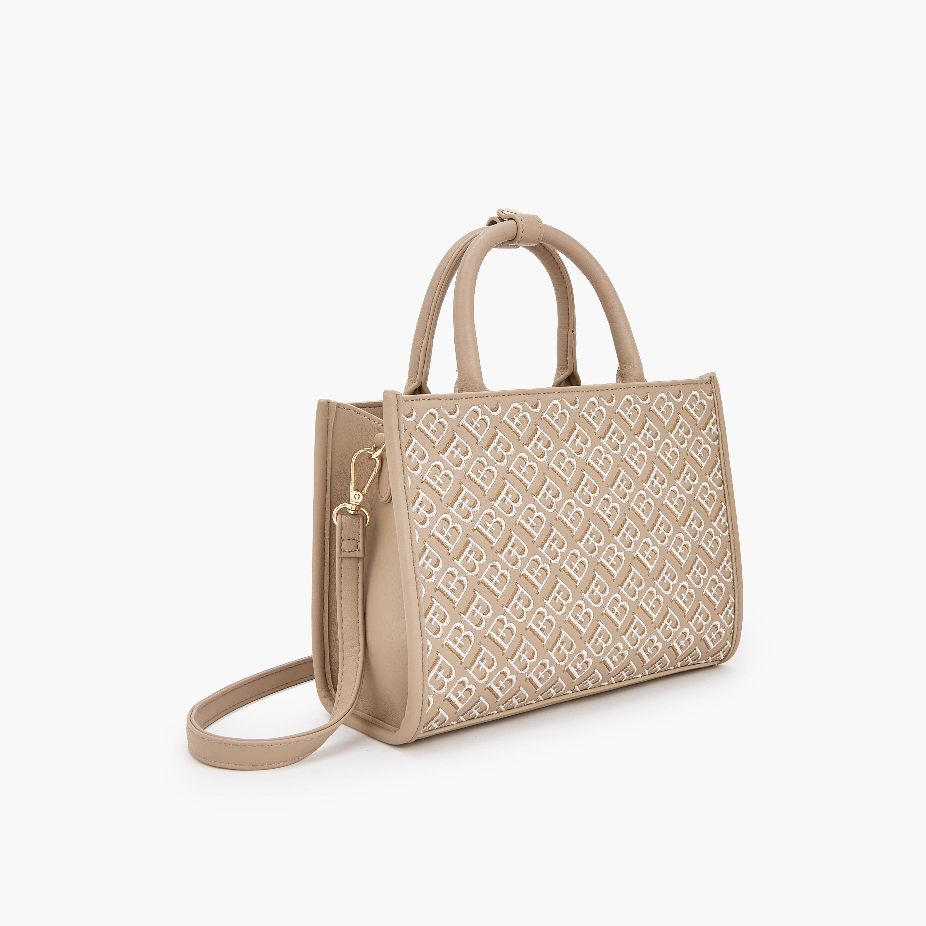Flora Bella Monogram Tote Bag with Double Handles-women-bagsandwallets-handbags-image-3