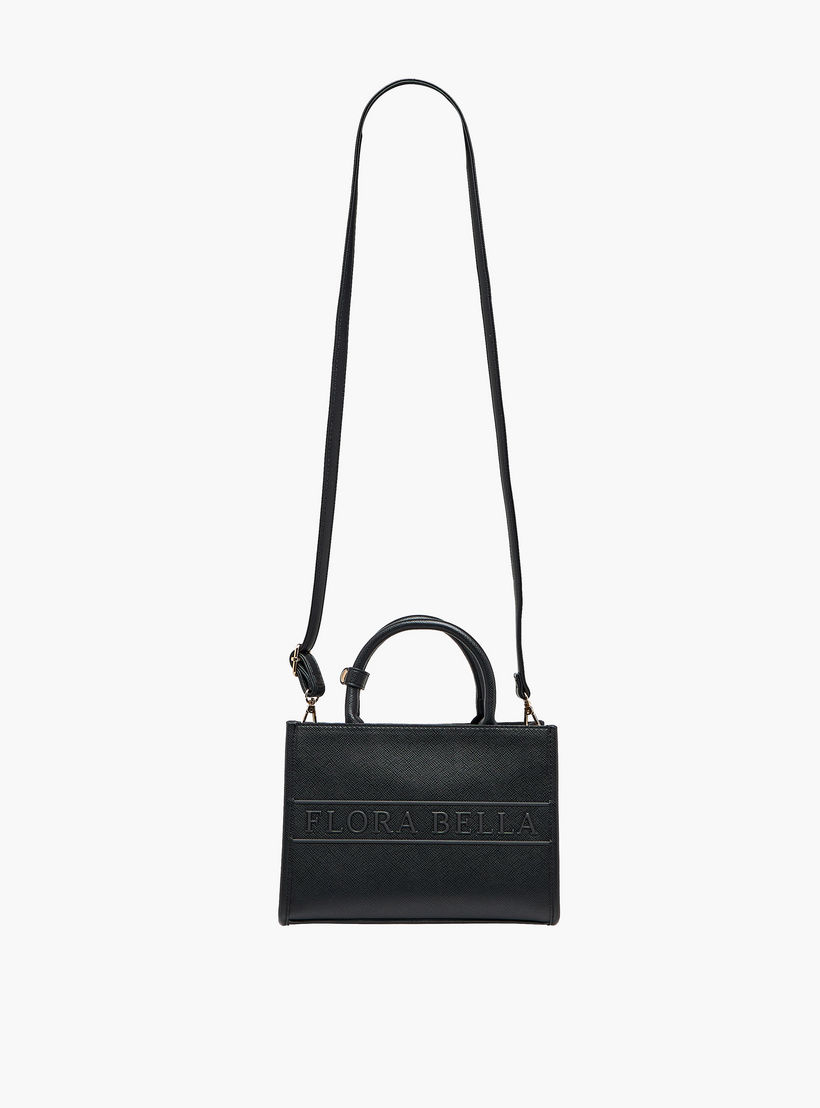Flora Bella Logo Detail Tote Bag with Double Handles-women-bagsandwallets-handbags-image-5