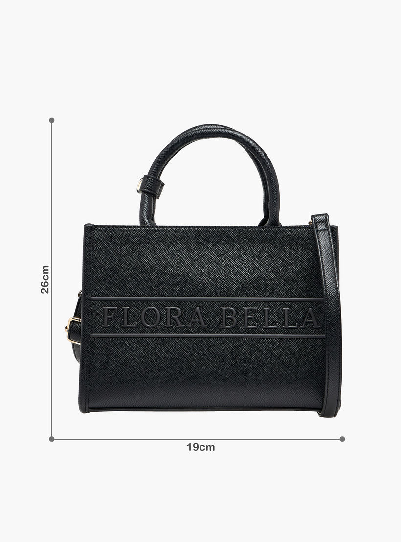 Flora Bella Logo Detail Tote Bag with Double Handles-women-bagsandwallets-handbags-image-6
