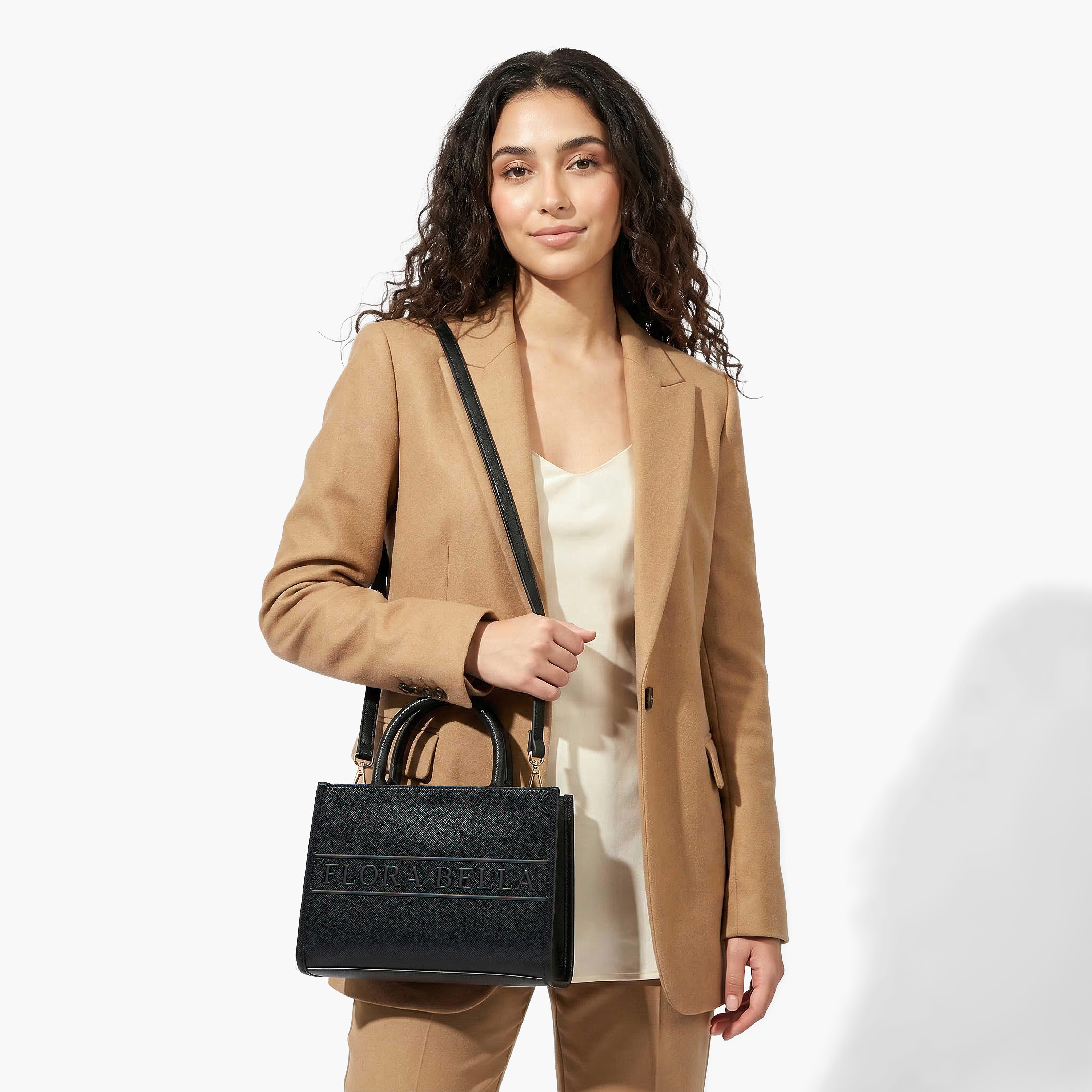 Flora Bella Logo Detail Tote Bag with Double Handles-women-bagsandwallets-handbags-image-4