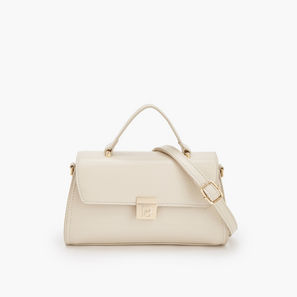 Flora Bella Logo Accent Crossbody Bag with Detachable Shoulder Strap-women-image-1