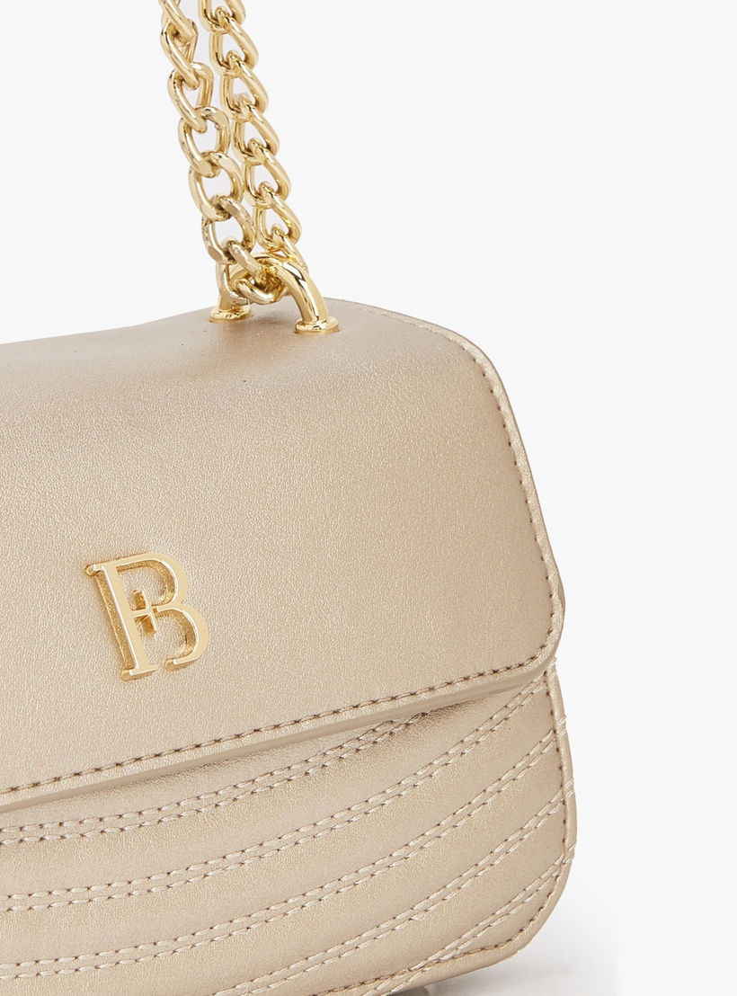 Flora Bella Textured Crossbody Bag with Chain Strap-women-bagsandwallets-handbags-image-4