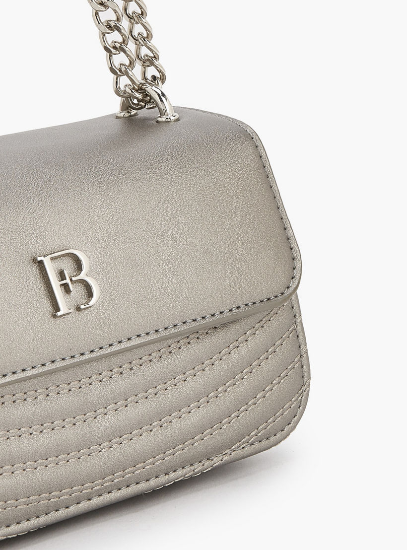 Flora Bella Textured Crossbody Bag with Chain Strap-women-bagsandwallets-handbags-image-4