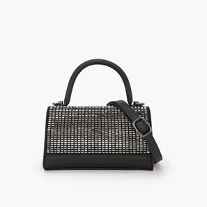 Flora Bella Embellished Satchel Bag with Detachable Strap-women-image-1