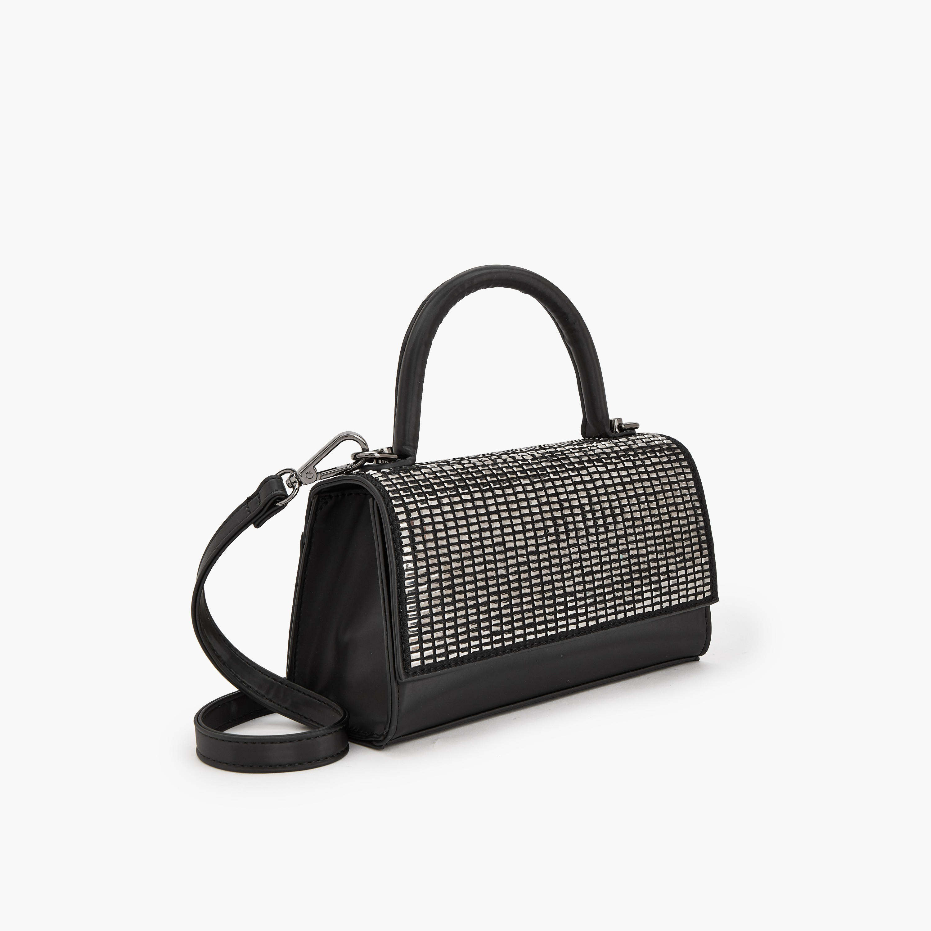Flora Bella Embellished Satchel Bag with Detachable Strap-women-bagsandwallets-handbags-image-3