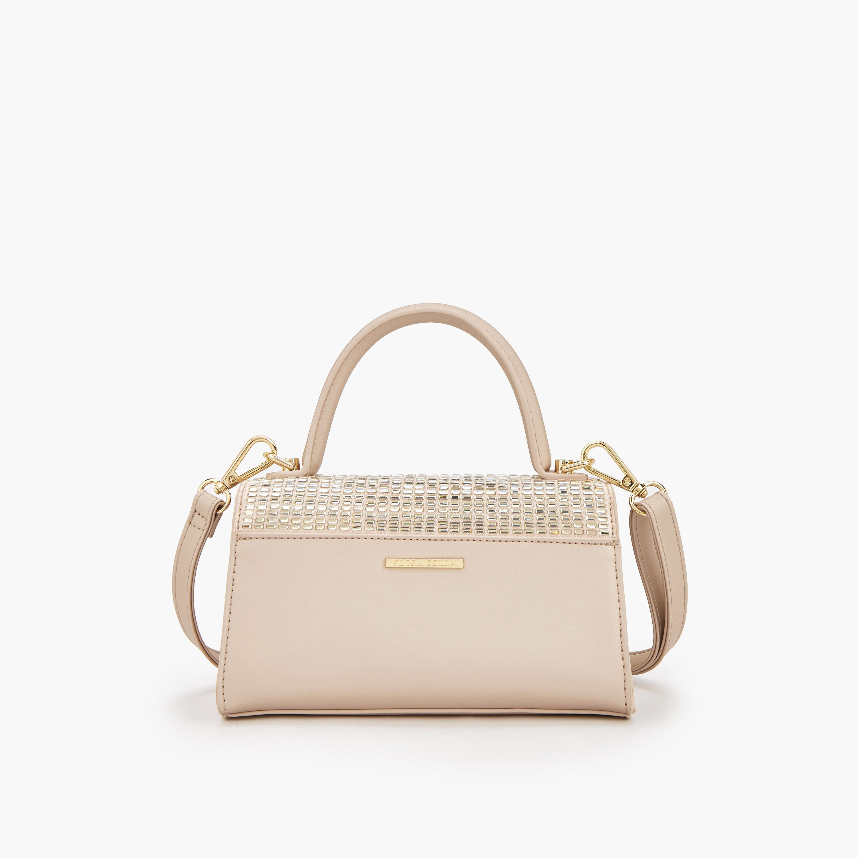Flora Bella Embellished Satchel Bag with Detachable Strap-women-bagsandwallets-handbags-image-5