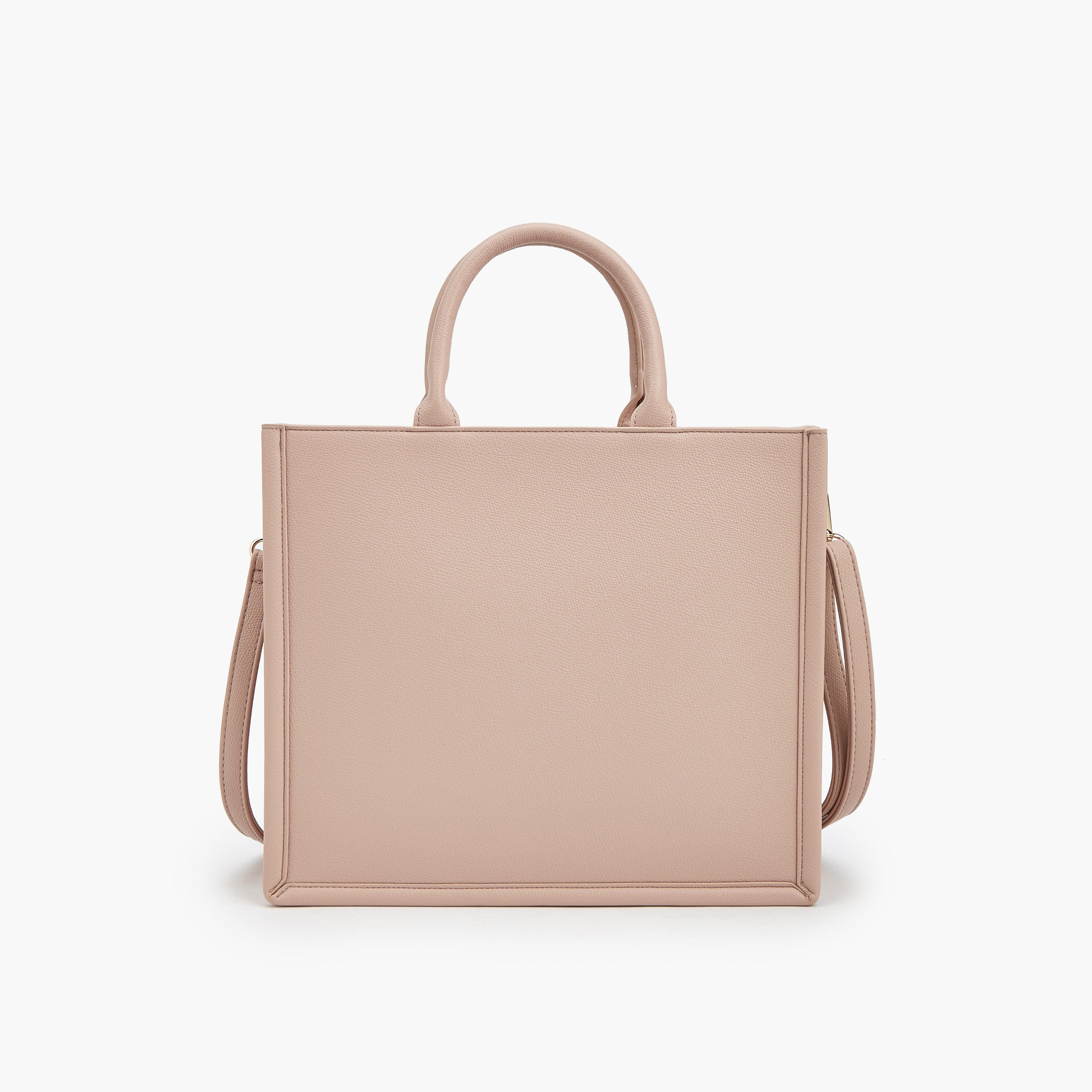 شنطة توتي بتصاميم مفرغة بالليزر وحزام قابل للفصل من فلورا بيلا-women-bagsandwallets-handbags-image-5