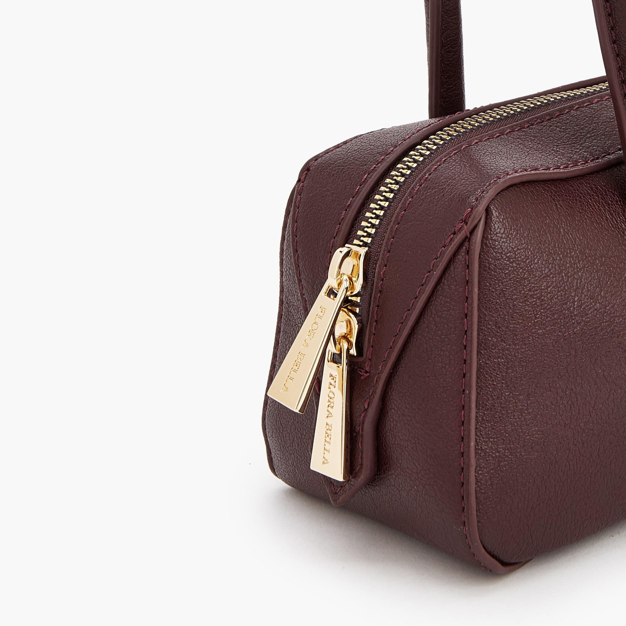 Flora Bella Solid Shoulder Bag with Zip Closure-women-bagsandwallets-handbags-image-3