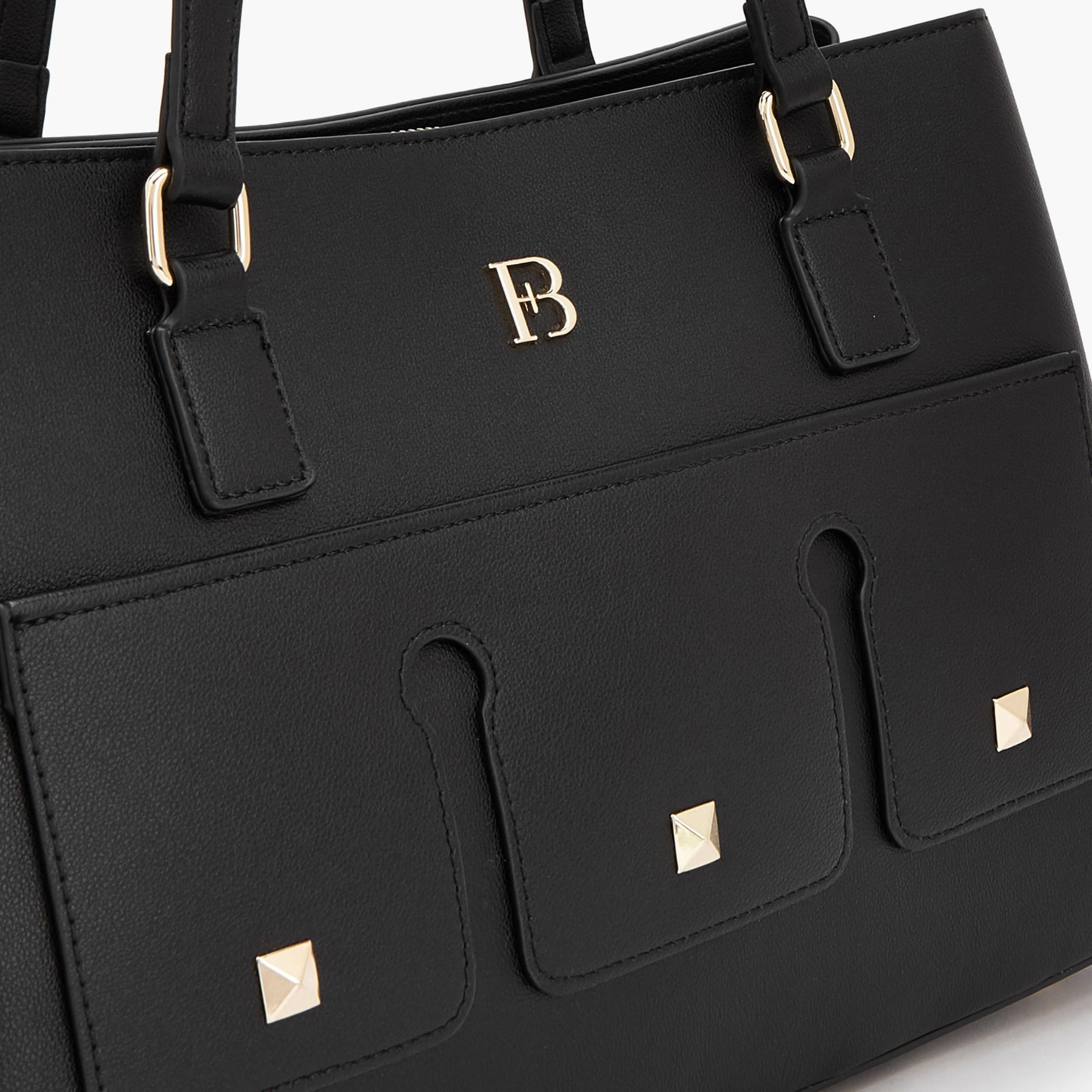 Flora Bella Solid Tote Bag with Double Handle-women-bagsandwallets-handbags-image-3