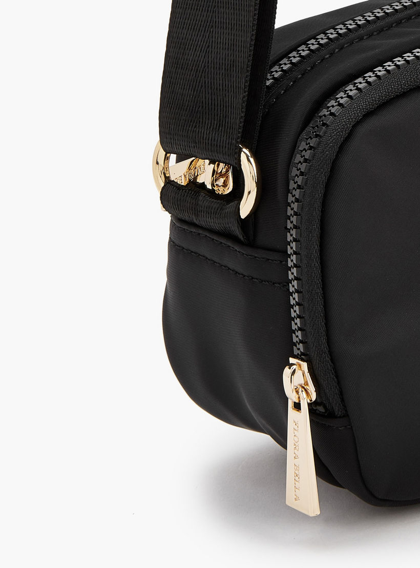 شنطة كروس بودي سادة بحزام قابل للتعديل من فلورا بيلا-women-bagsandwallets-handbags-image-3
