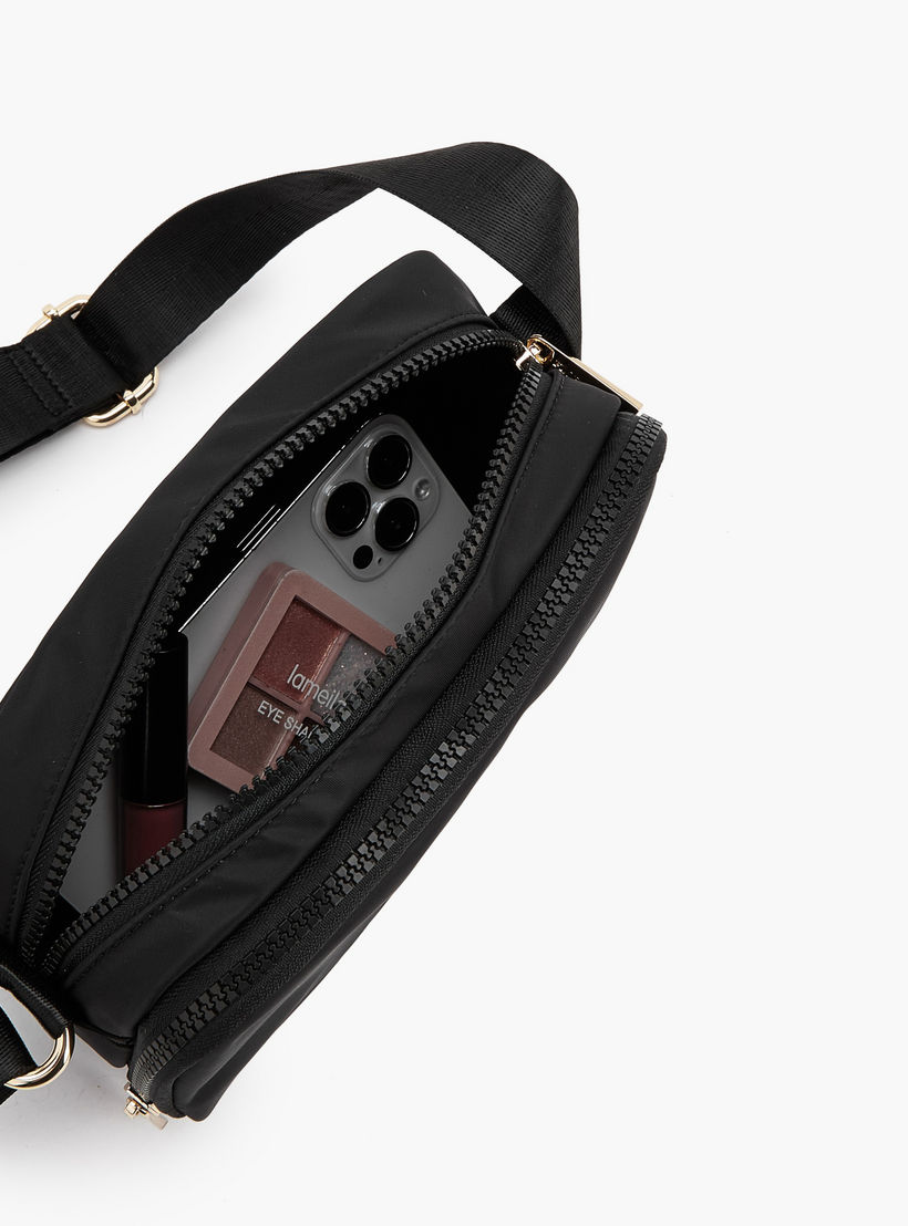 شنطة كروس بودي سادة بحزام قابل للتعديل من فلورا بيلا-women-bagsandwallets-handbags-image-7