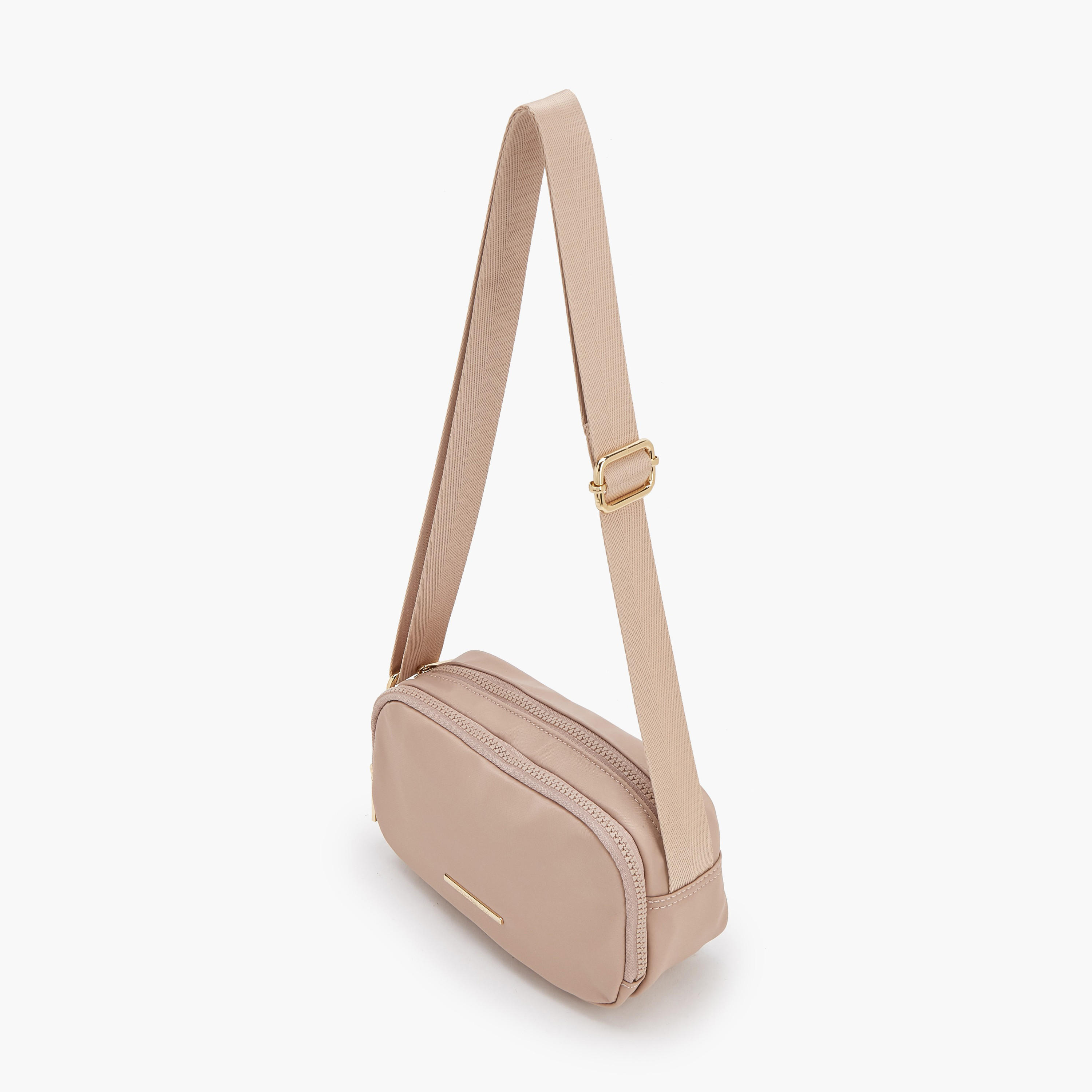 Flora Bella Solid Crossbody Bag with Adjustable Strap-women-bagsandwallets-handbags-image-4