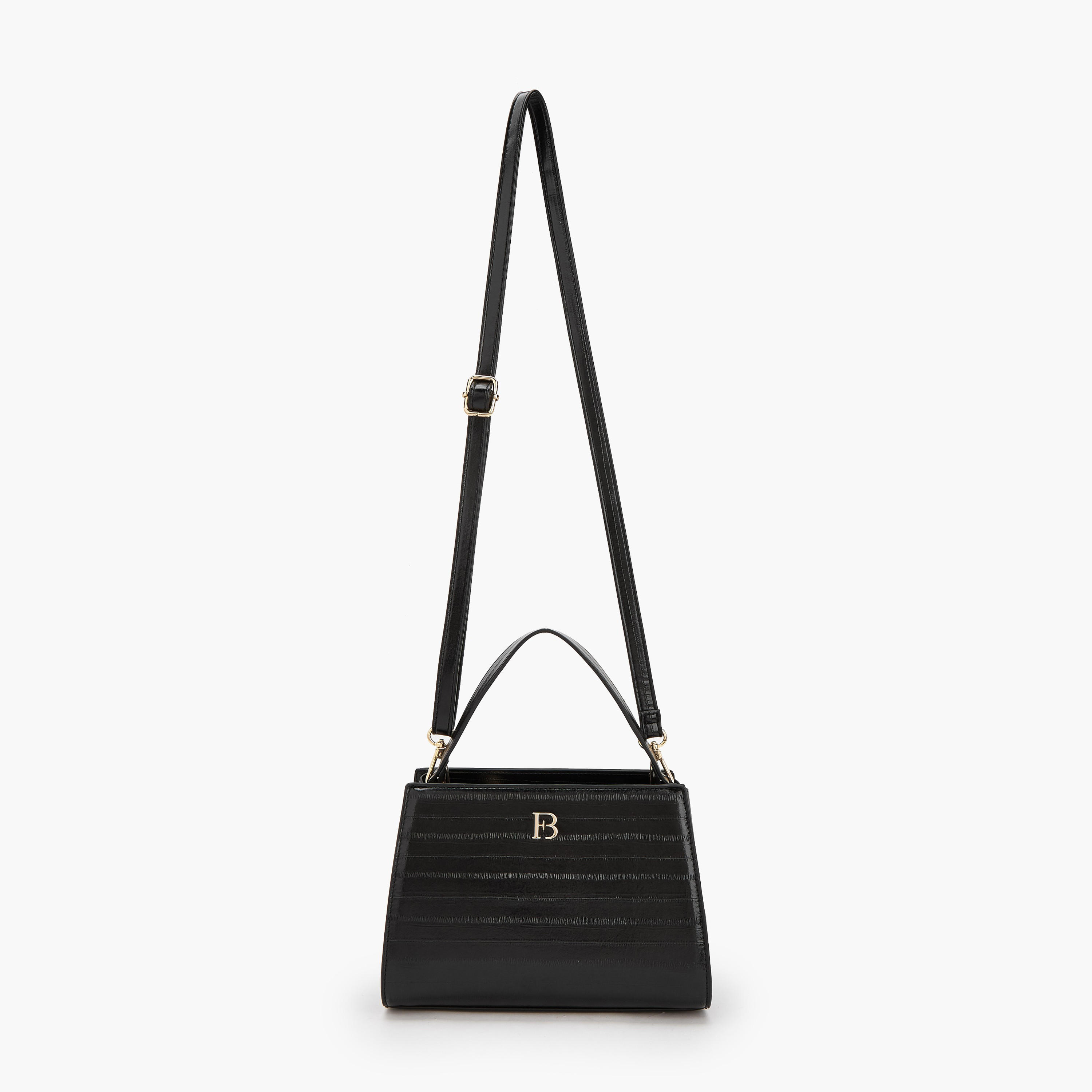 Flora Bella Textured Shoulder Bag with Detachable Strap-women-bagsandwallets-handbags-image-2
