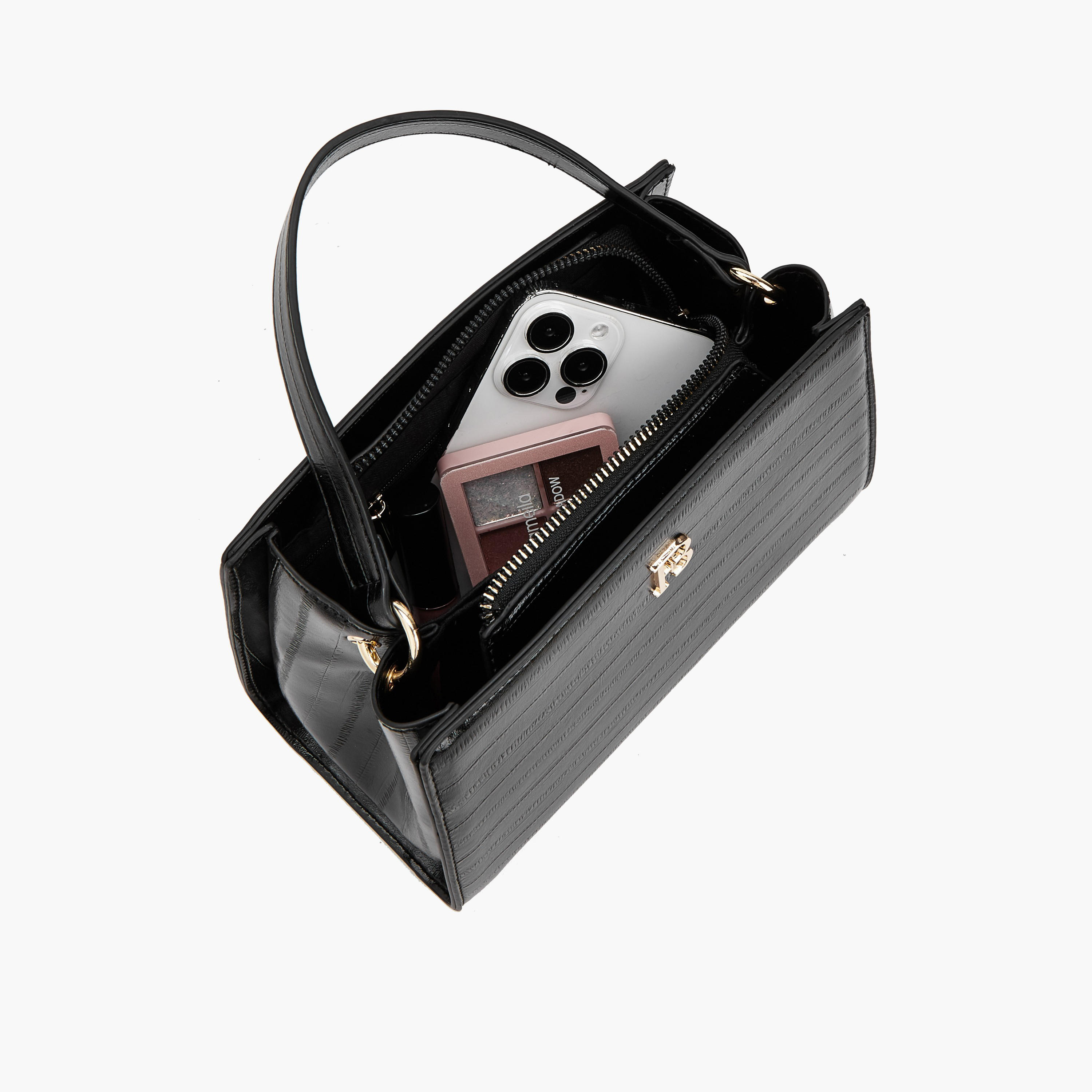 Flora Bella Textured Shoulder Bag with Detachable Strap-women-bagsandwallets-handbags-image-7