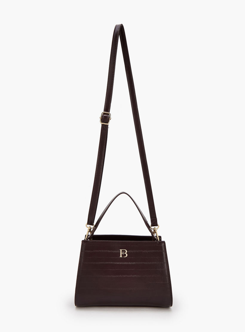 Flora Bella Textured Shoulder Bag with Detachable Strap-women-bagsandwallets-handbags-image-2