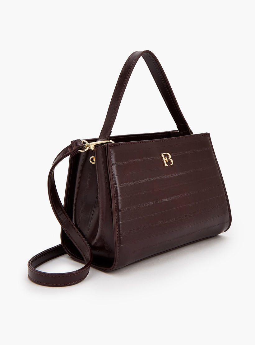 Flora Bella Textured Shoulder Bag with Detachable Strap-women-bagsandwallets-handbags-image-3