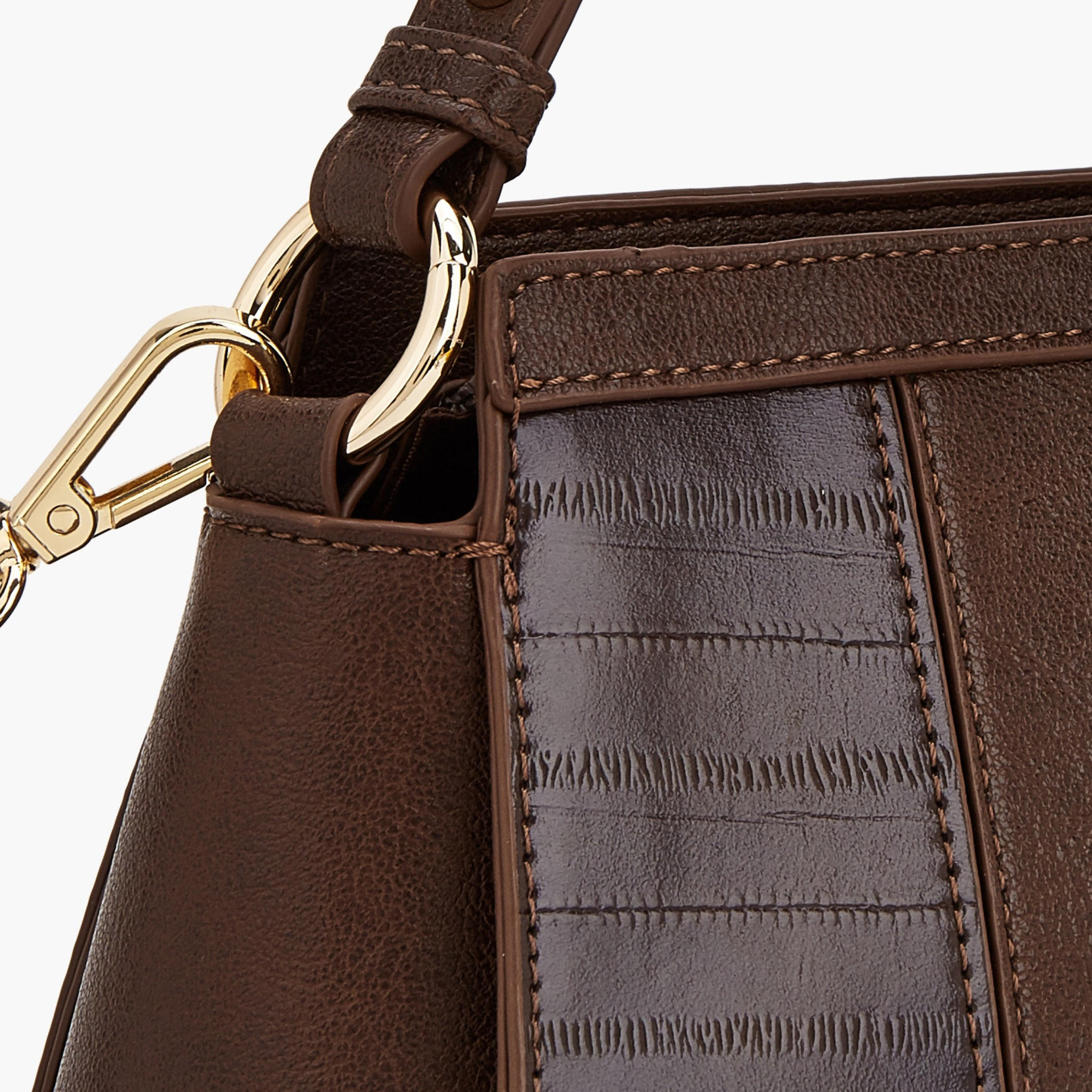 Flora Bella Panelled Shoulder Bag with Zip Closure-women-bagsandwallets-handbags-image-4