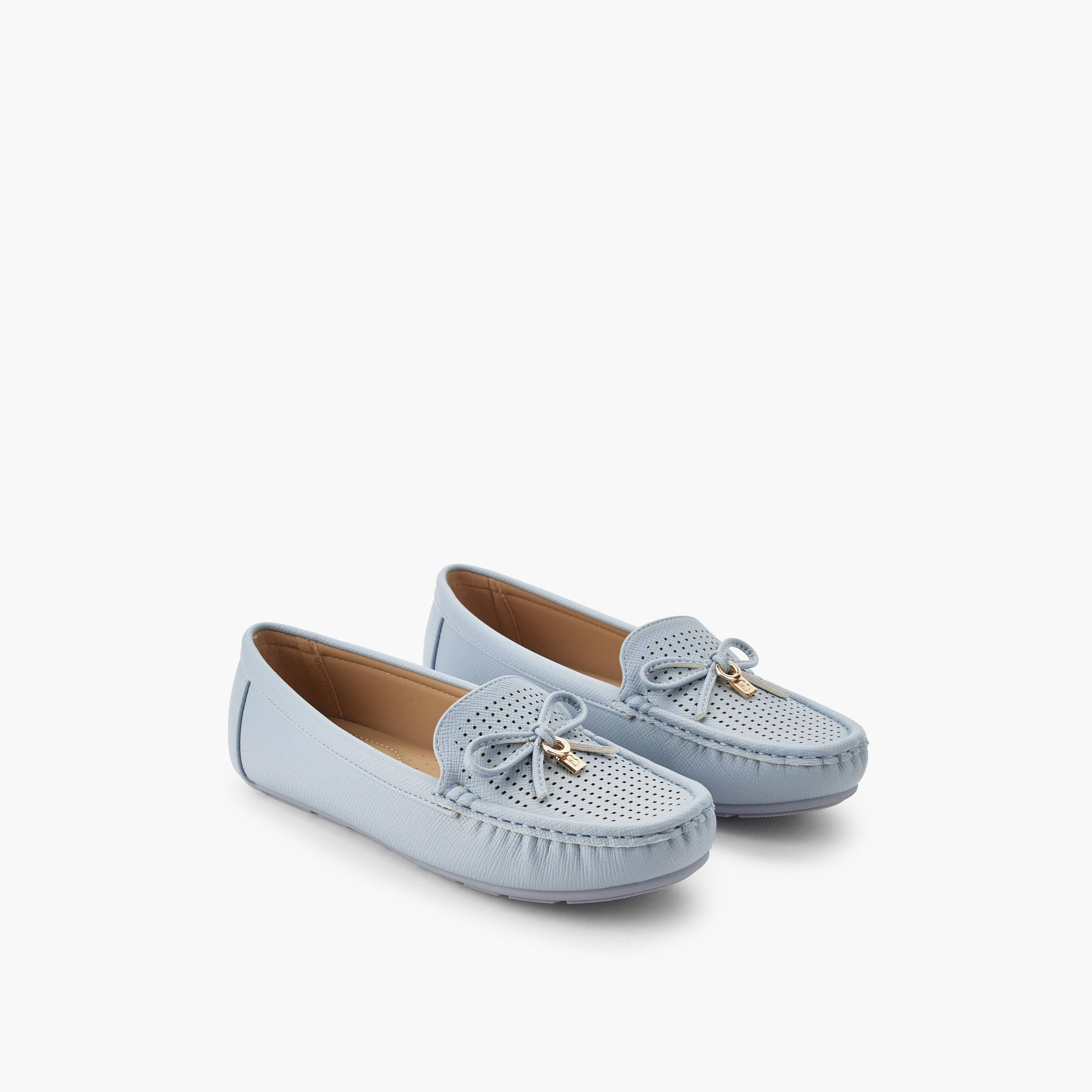 Flora Bella Women Bow Accent Moccasins-women-shoes-flats-moccasins-image-1