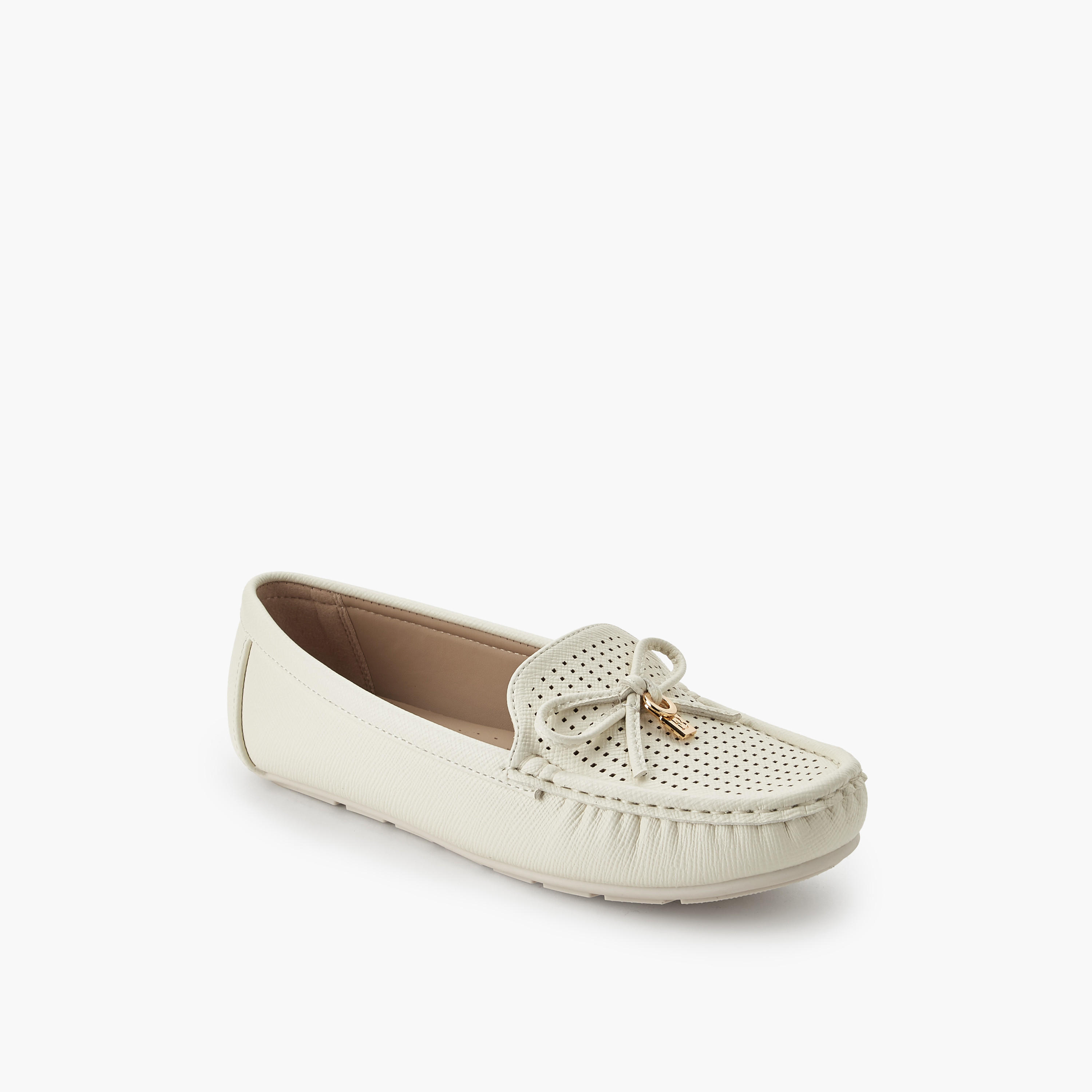 حذاء موكاسين بفيونكة للنساء من فلورا بيلا-women-shoes-flats-moccasins-image-2