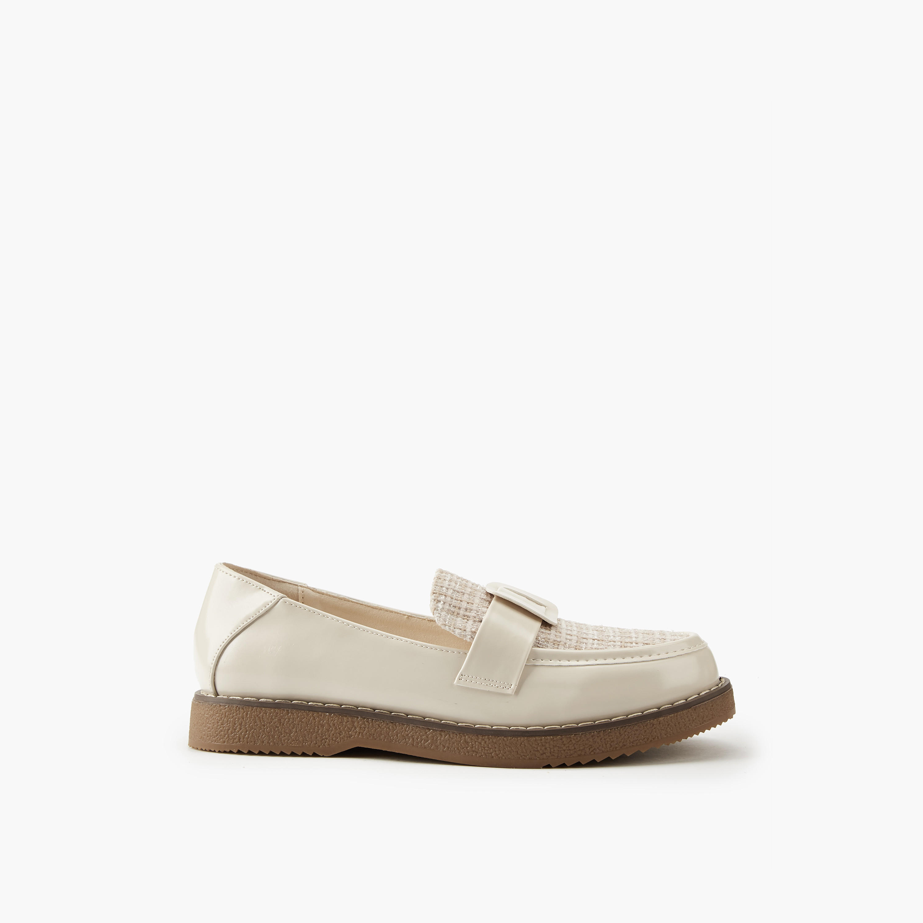 حذاء خفيف سهل الارتداء بزينة إبزيم من فلورا بيلا-women-shoes-loafersandmoccasins-image-2