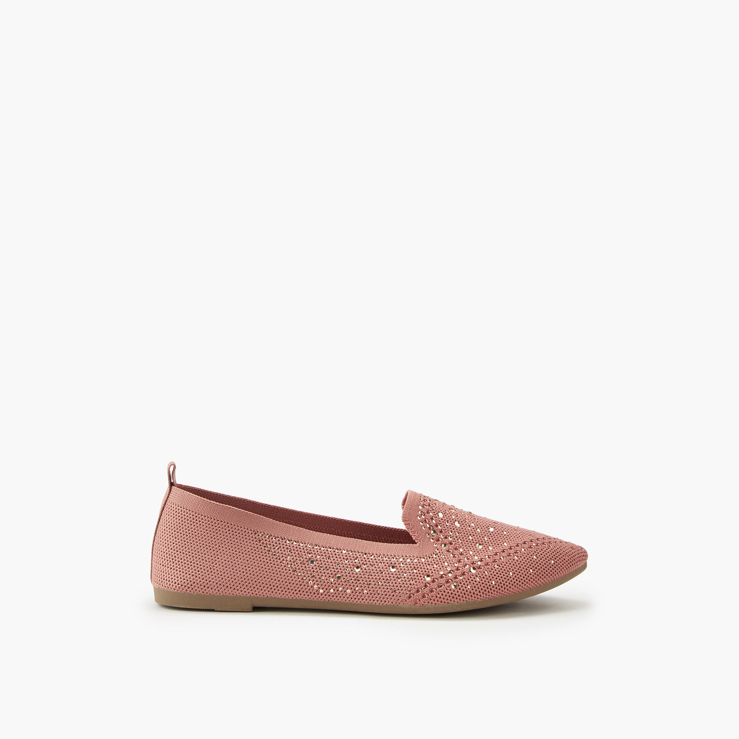 حذاء باليرينا مزين سهل الارتداء بلسان سحب من فلورا بيلا-women-shoes-ballerinas-image-2