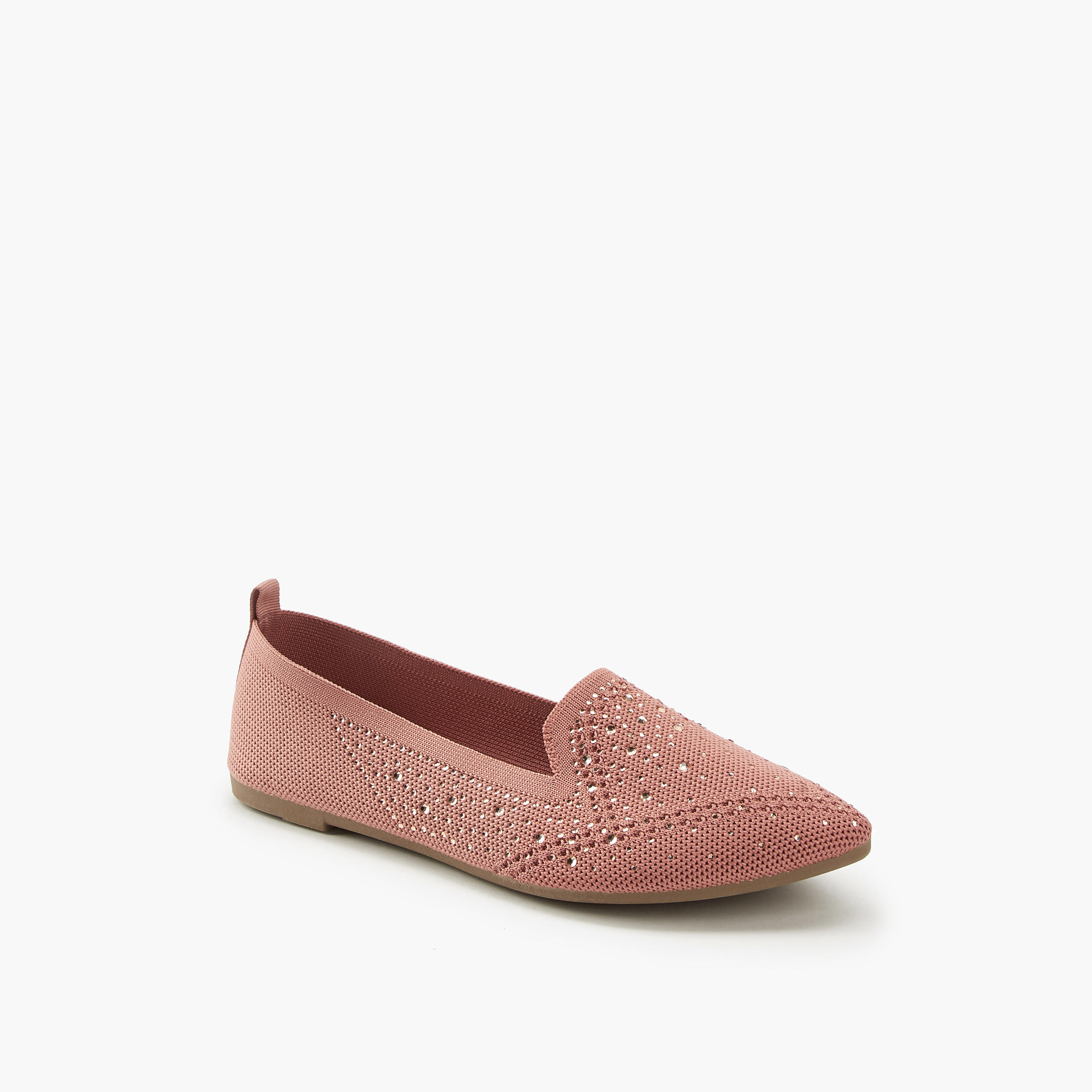 حذاء باليرينا مزين سهل الارتداء بلسان سحب من فلورا بيلا-women-shoes-ballerinas-image-3