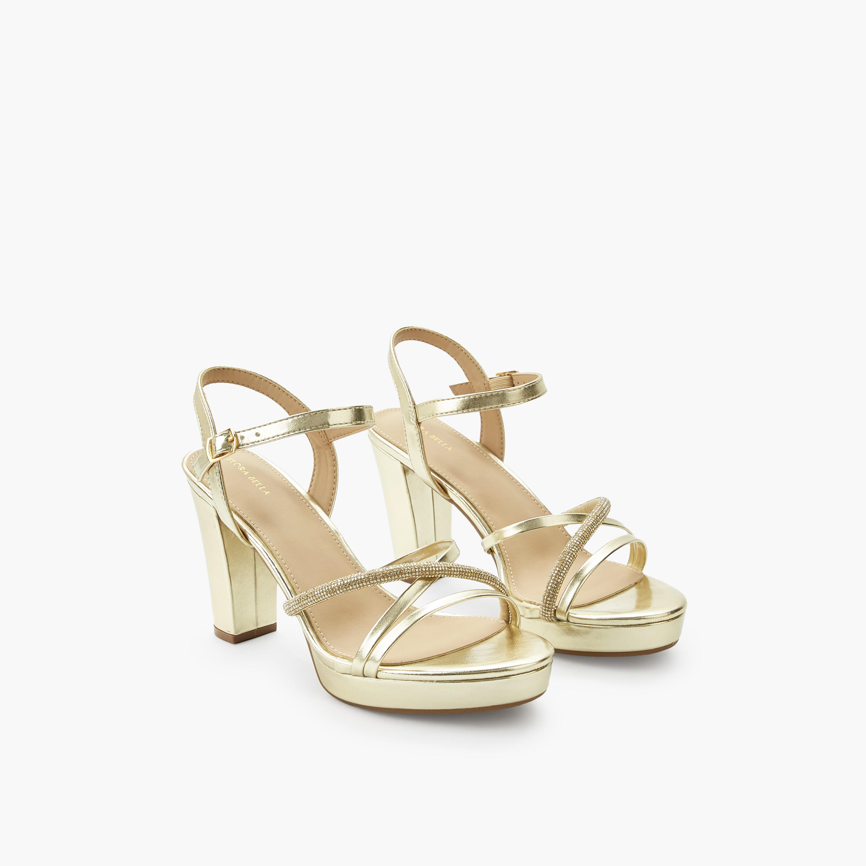 صندل بكعب عريض للنساء من فلورا بيلا-women-shoes-sandals-heeled-image-1