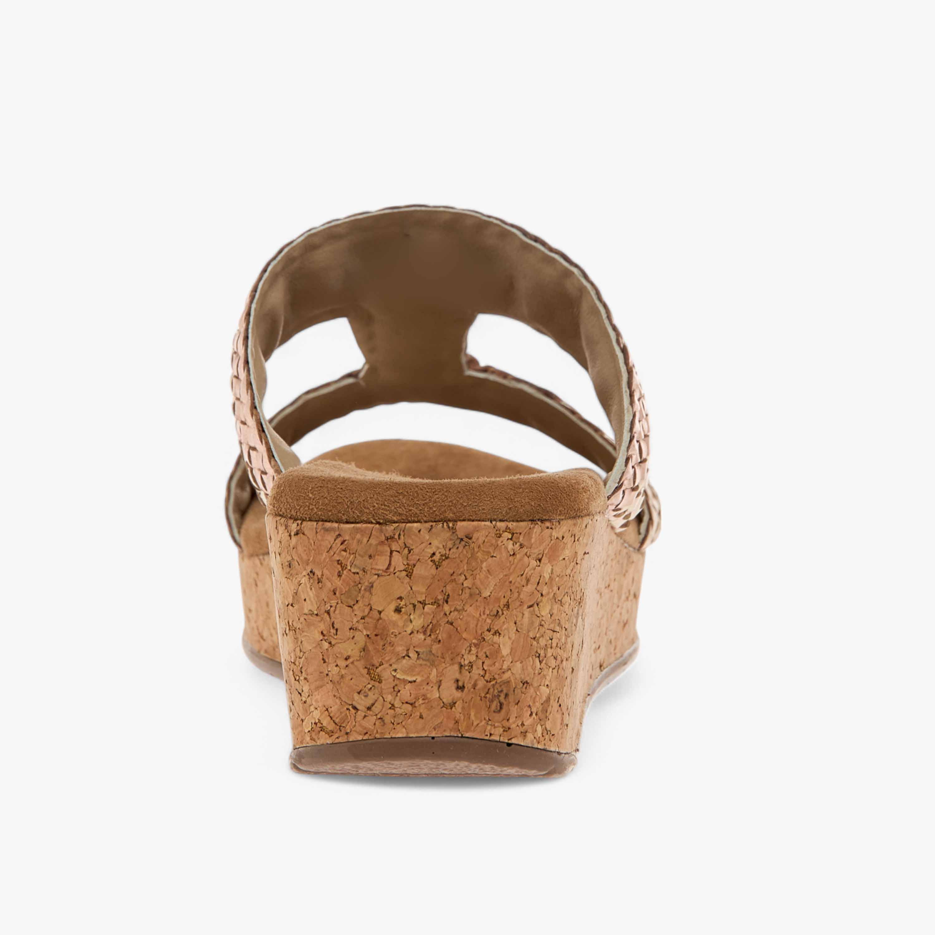 صندل جلد مريح سهل الارتداء بارز الملمس من بابريكا-women-shoes-sandals-heeled-image-4