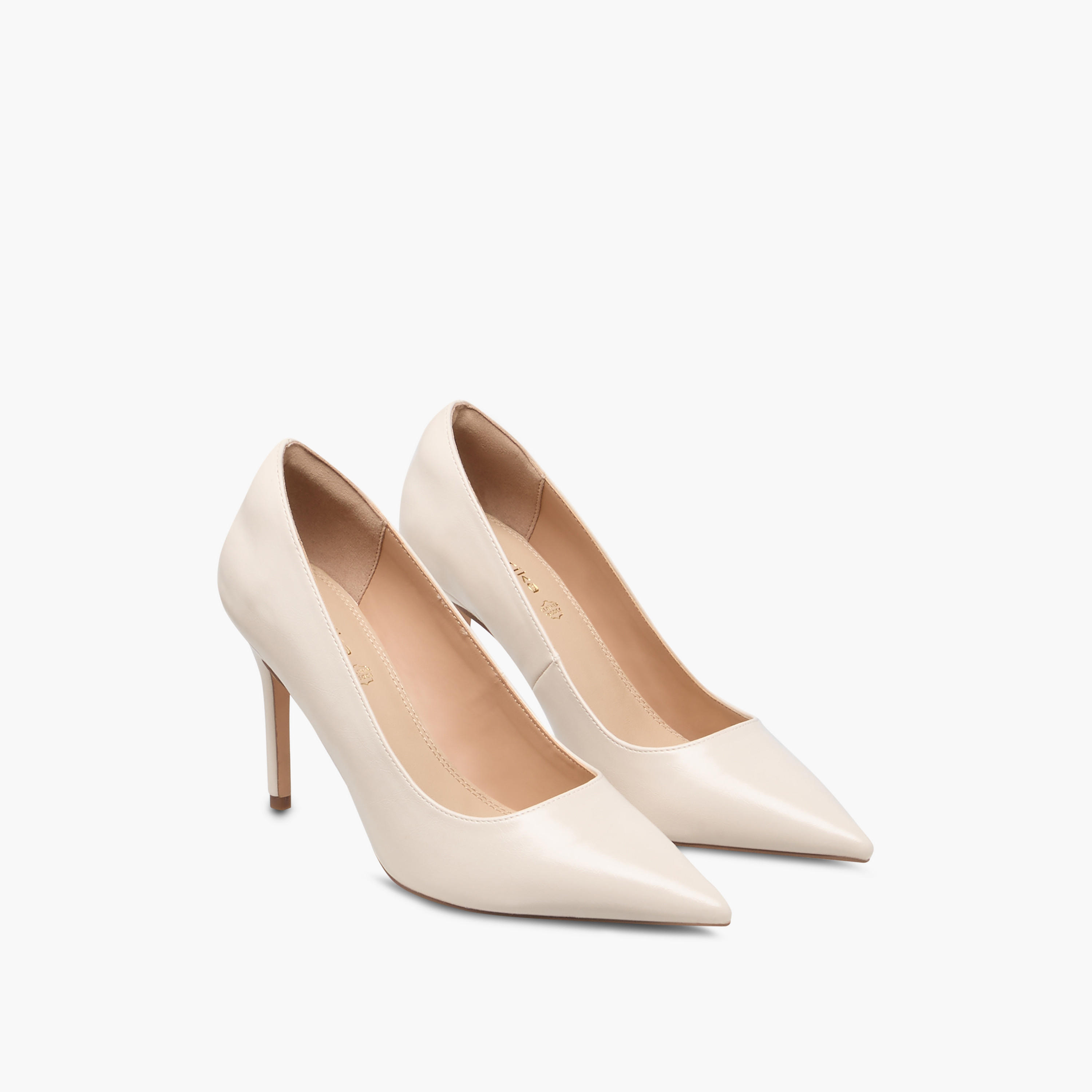 Paprika Solid Slip-On Pumps with Stiletto Heels-women-shoes-heels-image-1