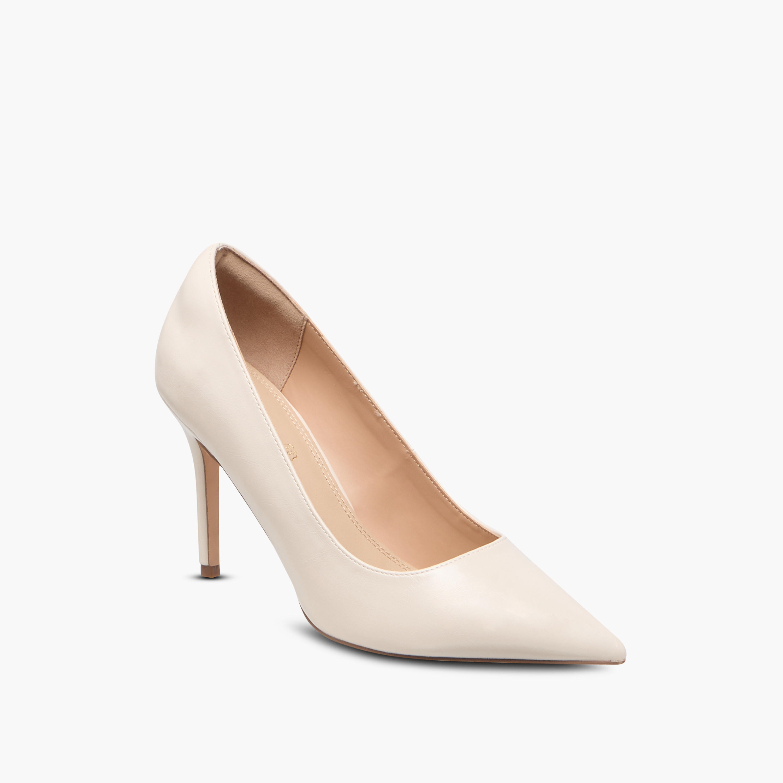 Paprika Solid Slip-On Pumps with Stiletto Heels-women-shoes-heels-image-2