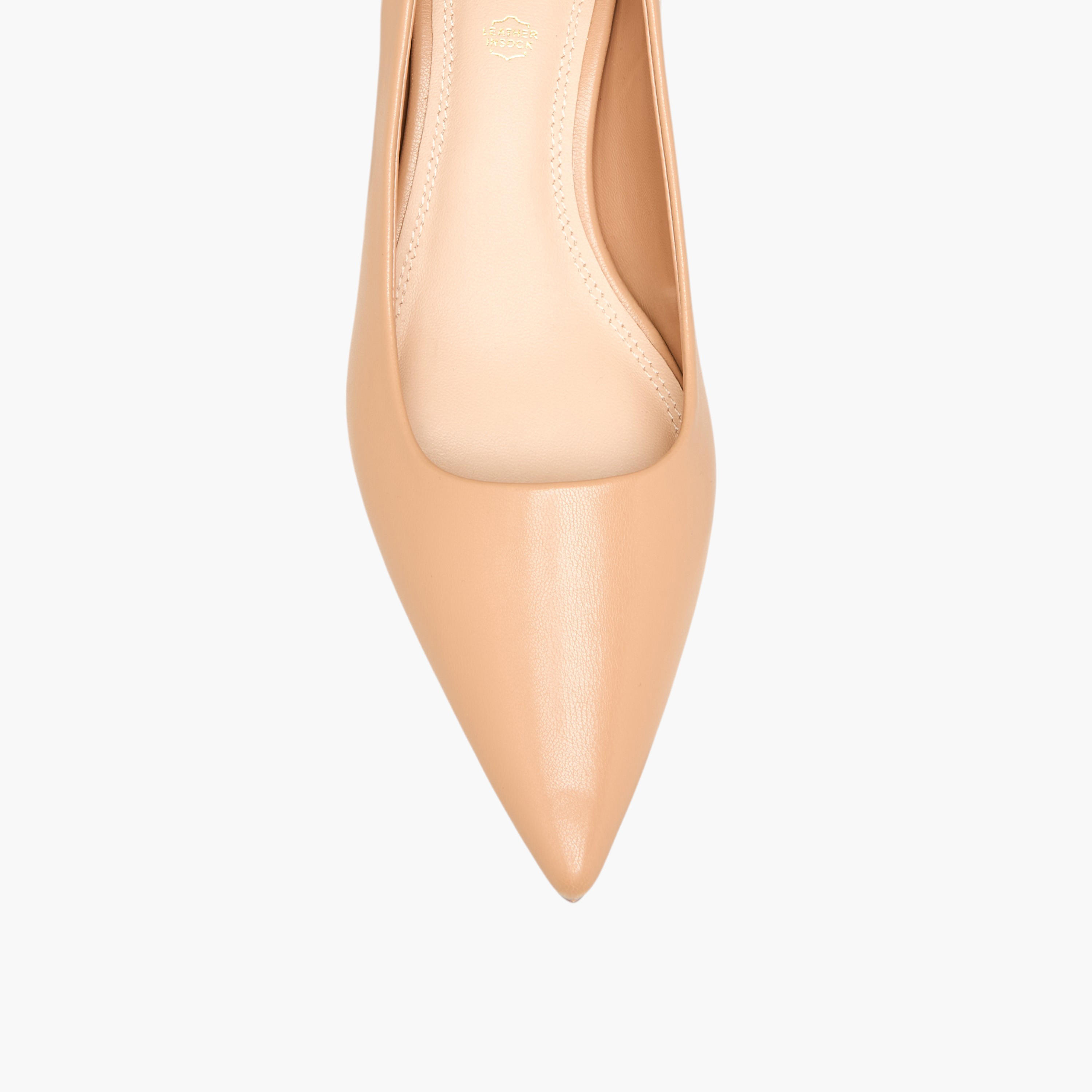 حذاء سادة بمقدمة مدببة وكعب صغير للنساء من بابريكا-women-shoes-sandals-heeled-image-4