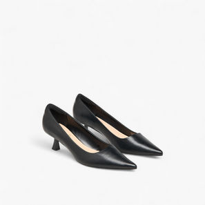 حذاء سادة بمقدمة مدببة وكعب صغير للنساء من بابريكا-women-shoes-sandals-heeled-image-1