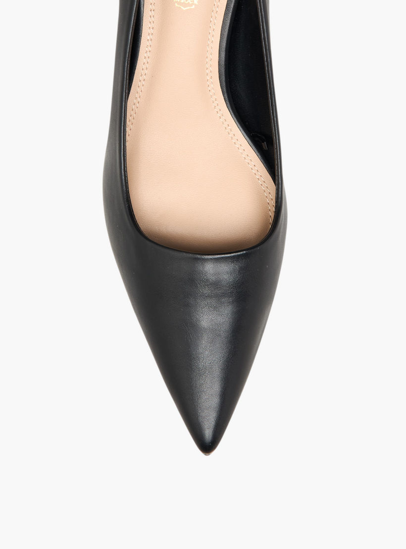 حذاء سادة بمقدمة مدببة وكعب صغير للنساء من بابريكا-women-shoes-sandals-heeled-image-4