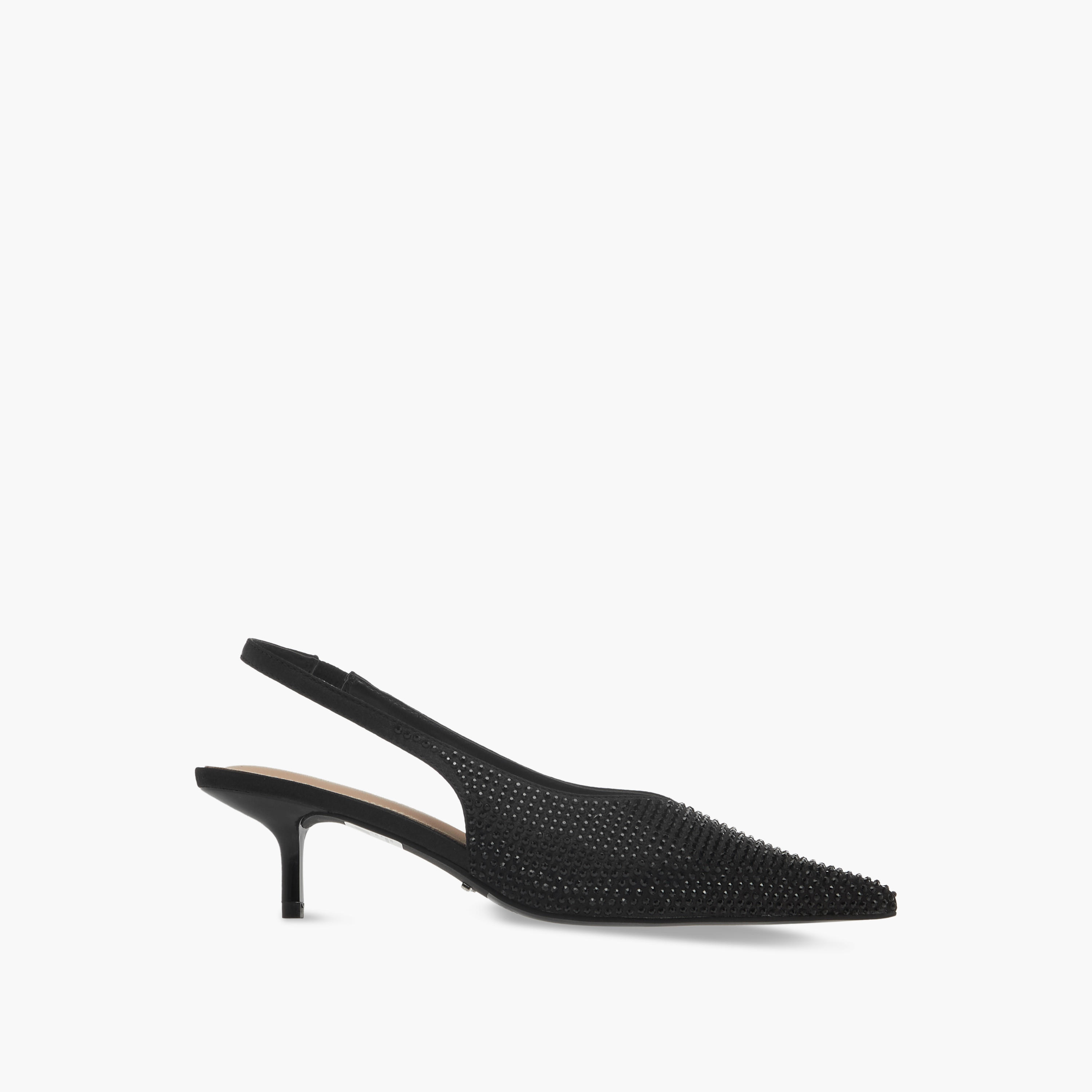 حذاء بمقدمة مدببة وحزام خلفي وإبزيم إغلاق وكعب صغير من بابريكا-women-shoes-sandals-heeled-image-3