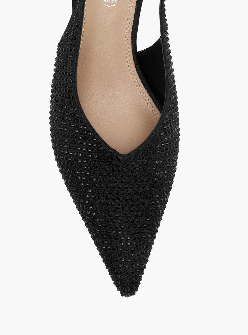 حذاء بمقدمة مدببة وحزام خلفي وإبزيم إغلاق وكعب صغير من بابريكا-women-shoes-sandals-heeled-image-4