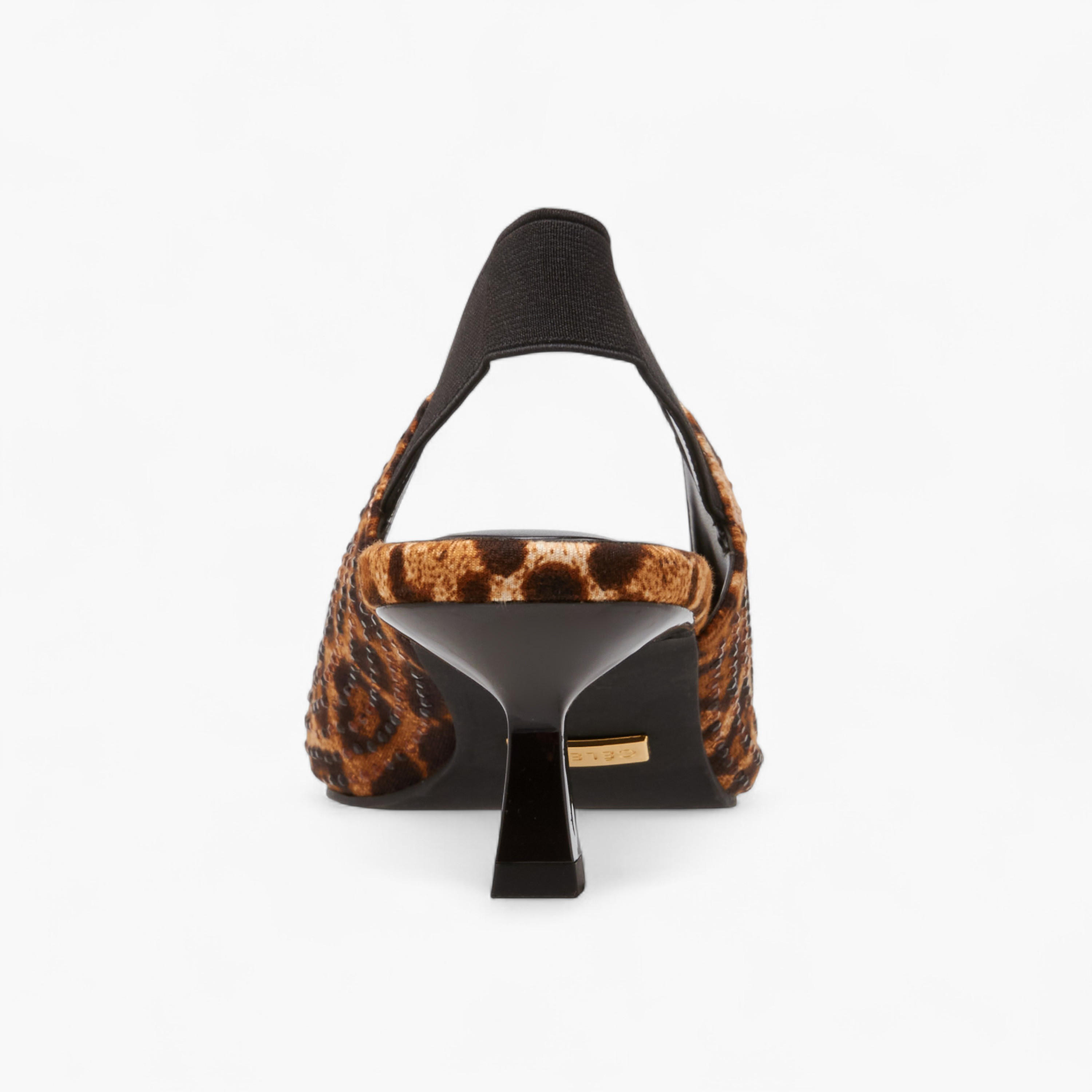 حذاء بكعب صغير وبحزام خلفي وطبعات حيوانات للنساء من سيليست-women-shoes-heels-image-5
