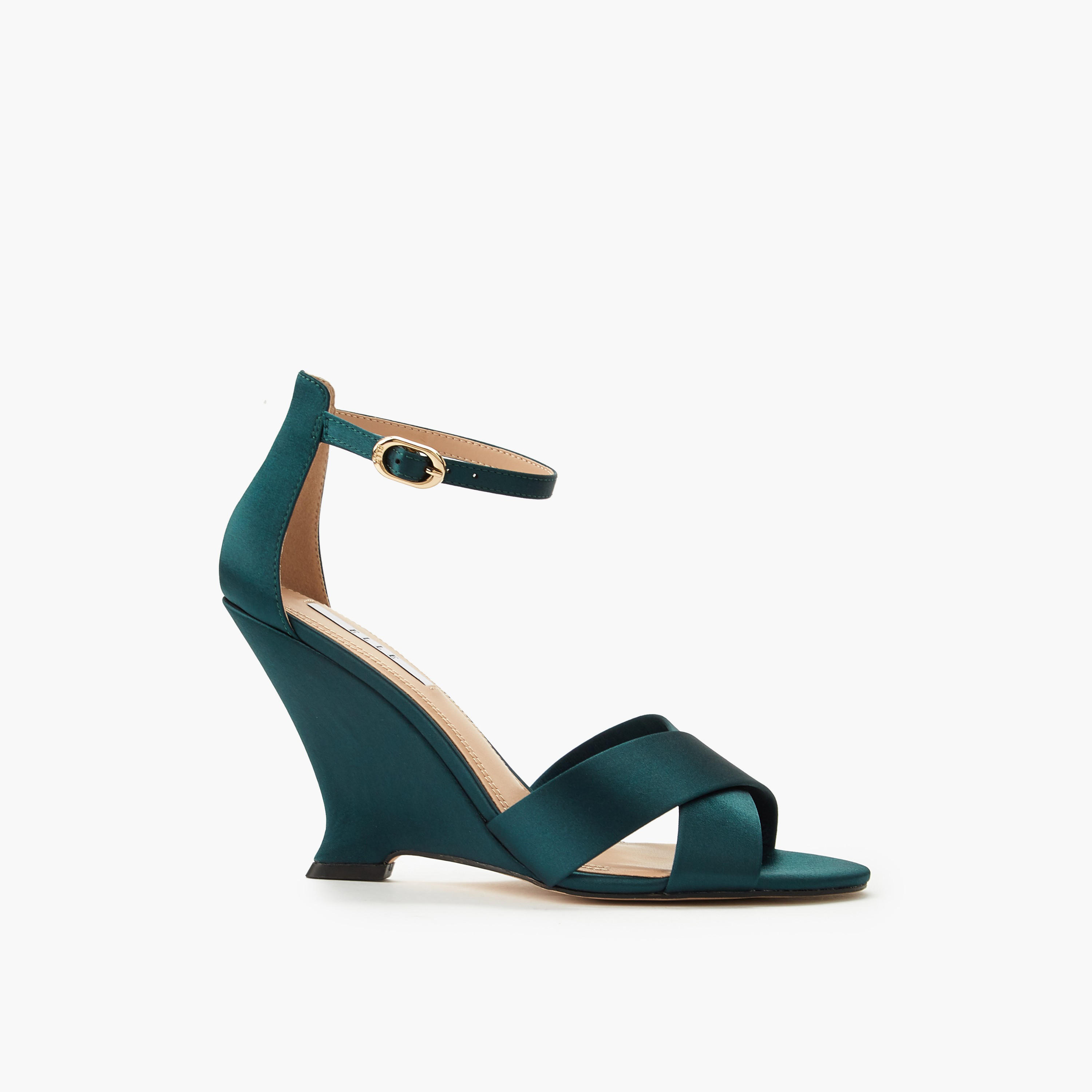 Elle Women Cross Strap Wedge Heel Sandals-women-shoes-sandals-heeled-image-8