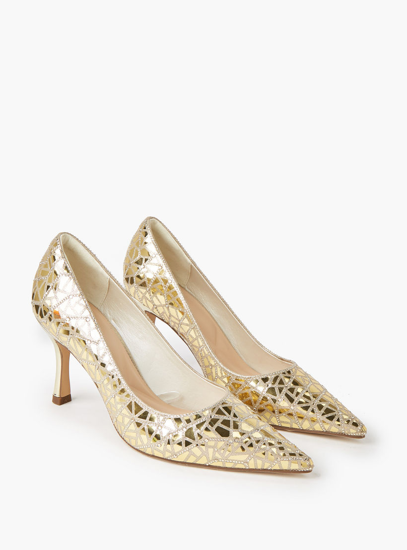 حذاء كلاسيكي بكعب ستيليتو مزيّن للنساء من سيليست-women-shoes-sandals-heeled-image-1