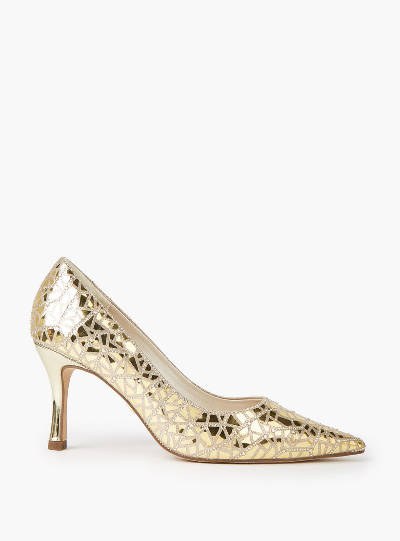 حذاء كلاسيكي بكعب ستيليتو مزيّن للنساء من سيليست-women-shoes-sandals-heeled-image-3