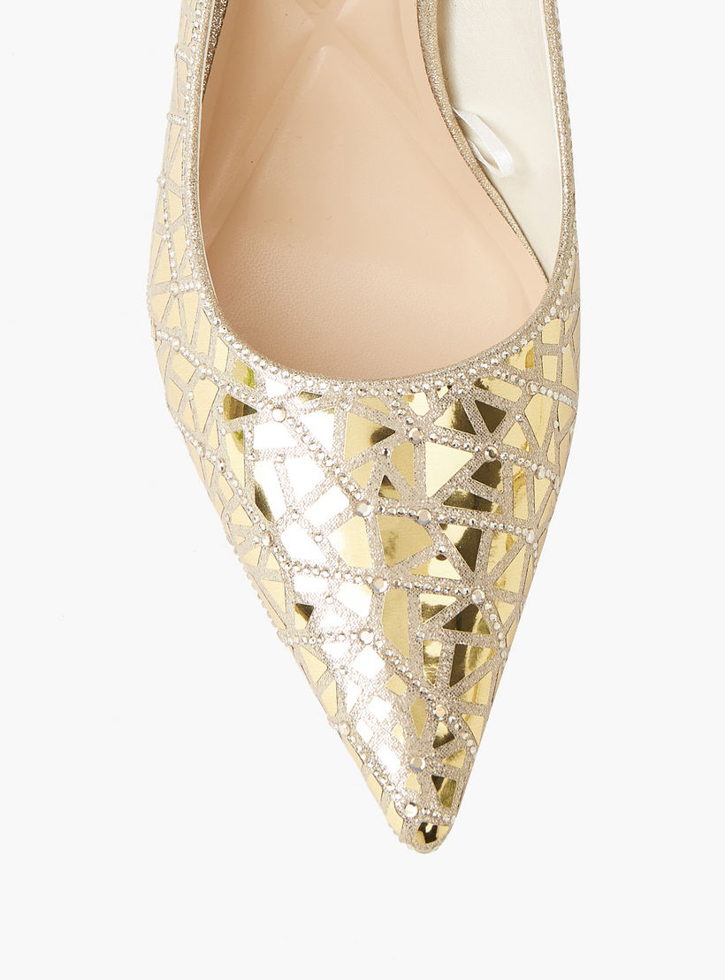 حذاء كلاسيكي بكعب ستيليتو مزيّن للنساء من سيليست-women-shoes-sandals-heeled-image-5