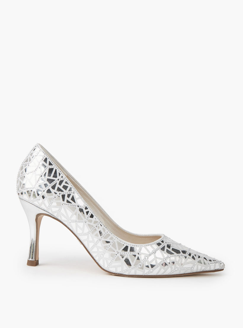 حذاء كلاسيكي بكعب ستيليتو مزيّن للنساء من سيليست-women-shoes-sandals-heeled-image-3