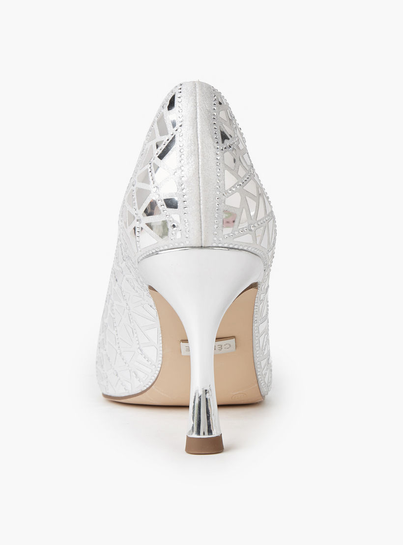 حذاء كلاسيكي بكعب ستيليتو مزيّن للنساء من سيليست-women-shoes-sandals-heeled-image-4