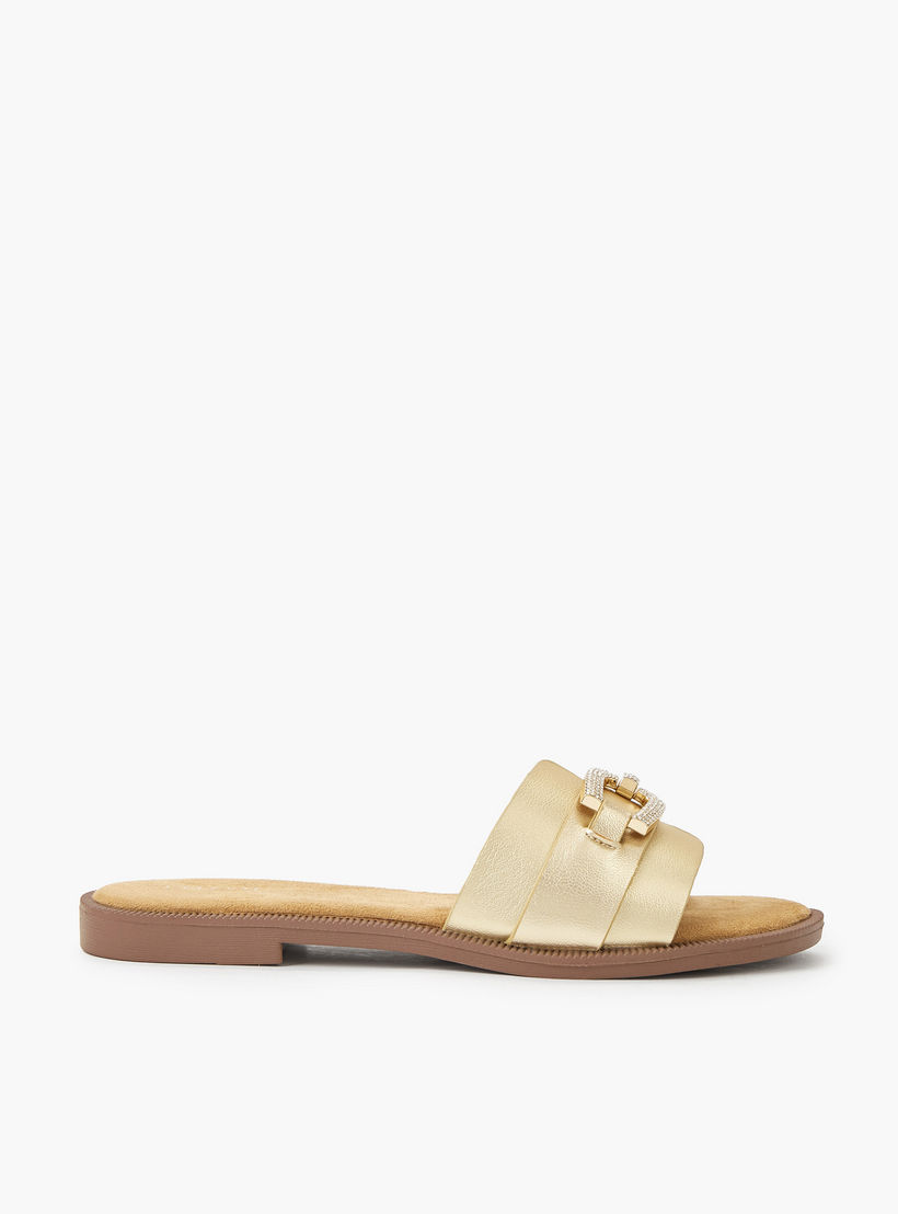 Celeste Women Stone Embellished Flat Sandals-women-shoes-flats-sandals-image-3