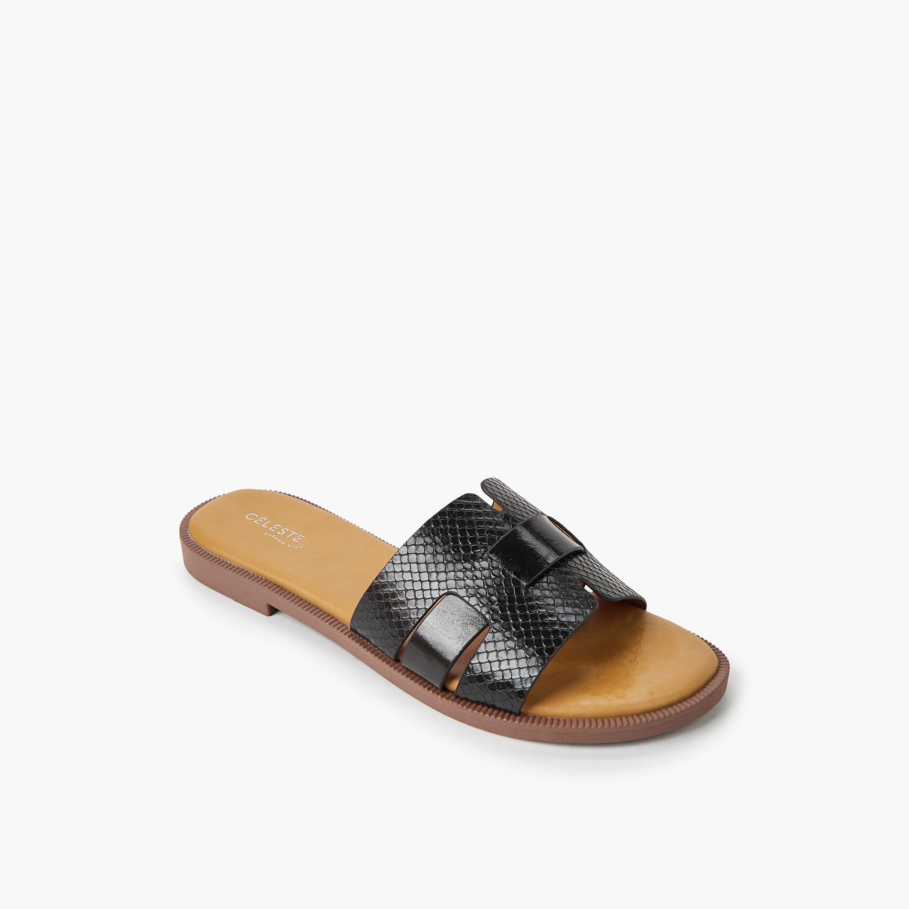 صندل مسطح بارز الملمس للنساء من سيليست-women-shoes-flats-sandals-image-2